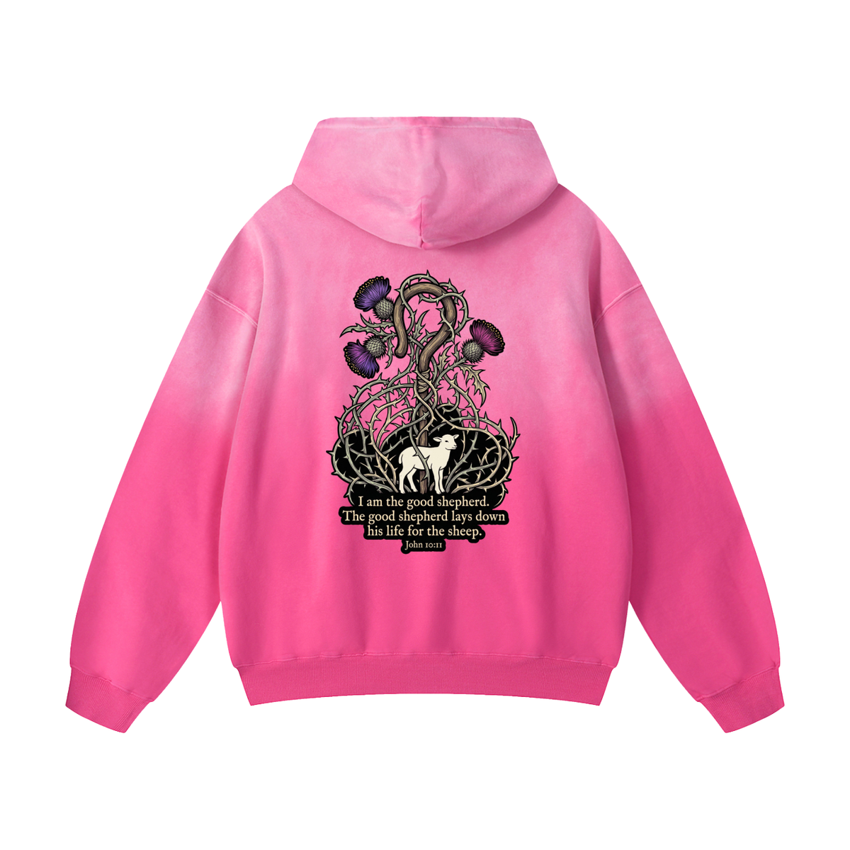 Good Shepherd Heavyweight Sunfade Oversized Hoodie