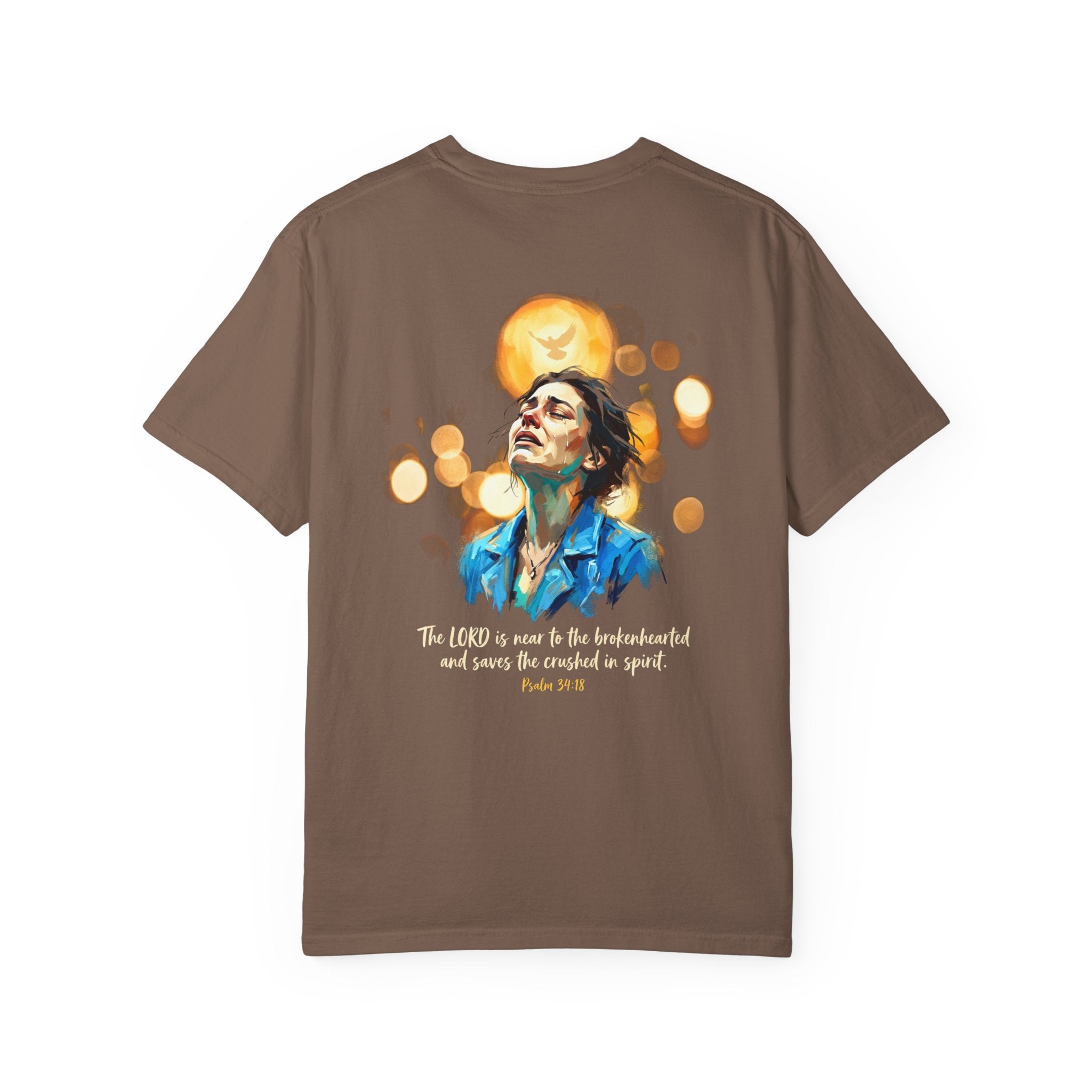 Saves the crushed in spirit T-shirt | Christian Cross Tee