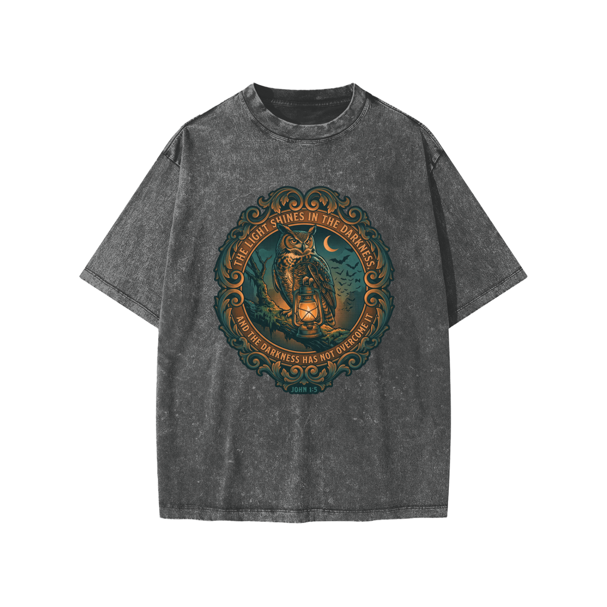 Owl Snow Washed Kids' T-Shirt