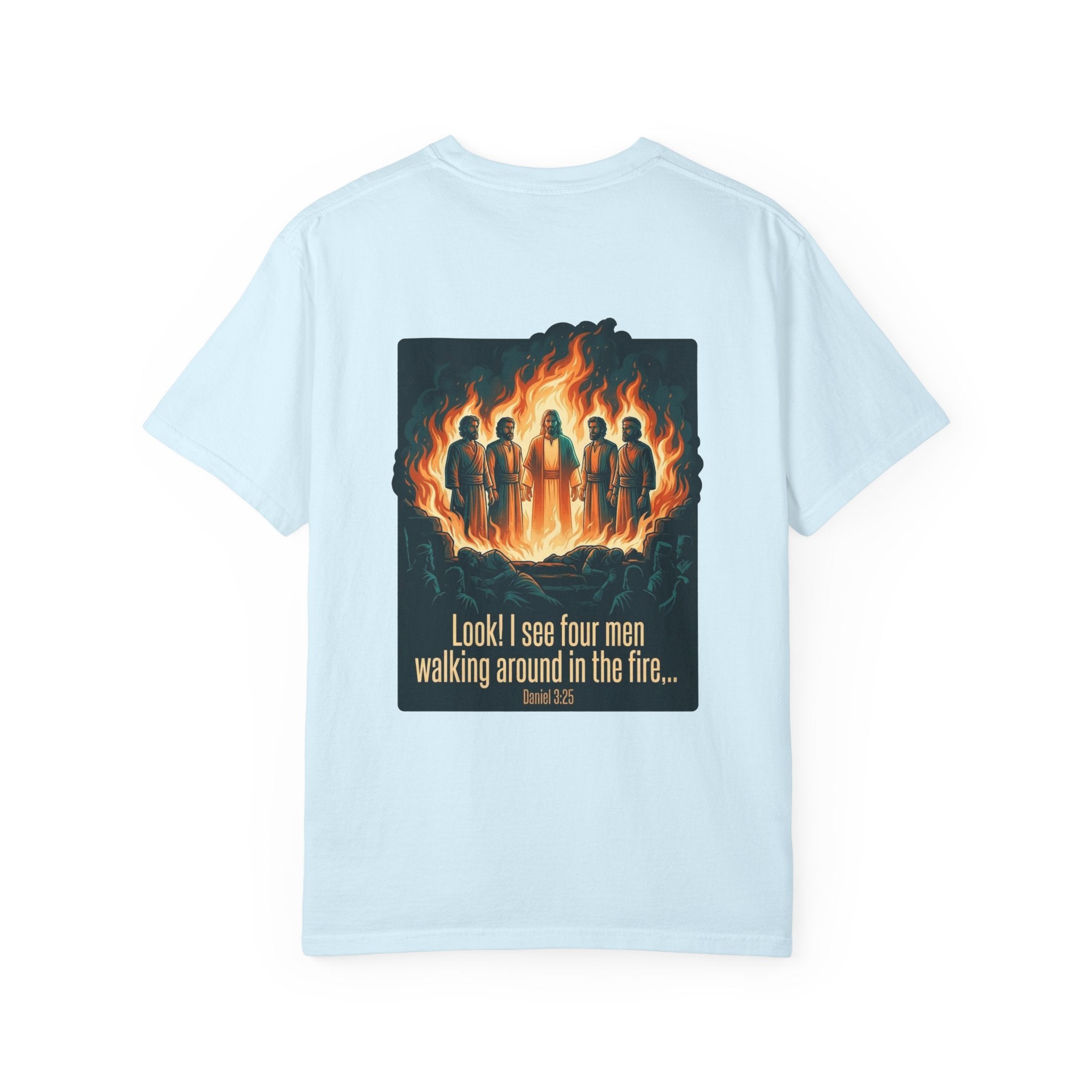 In the Fire T-shirt | Christian Cross Tee ALT LIGHT