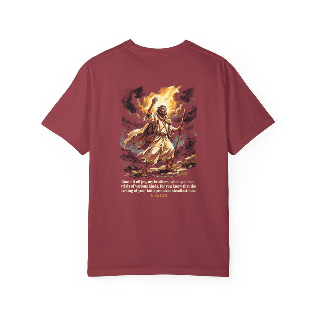 Testing your faith T-shirt | Christian Cross Tee