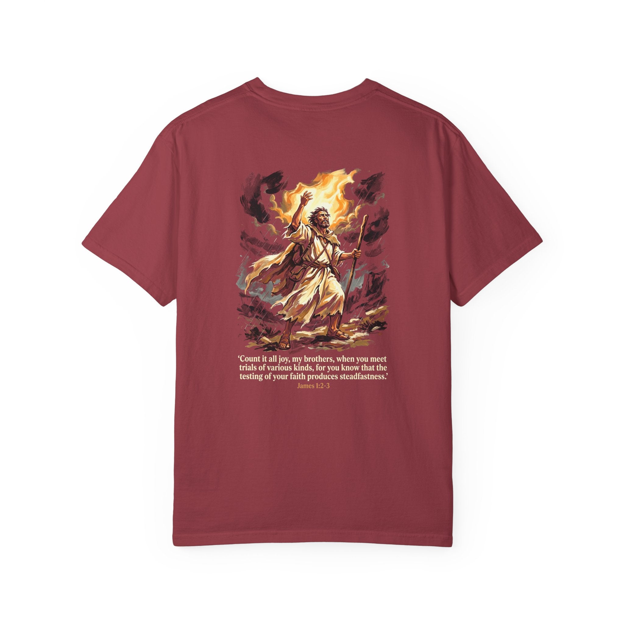 Testing your faith T-shirt | Christian Cross Tee