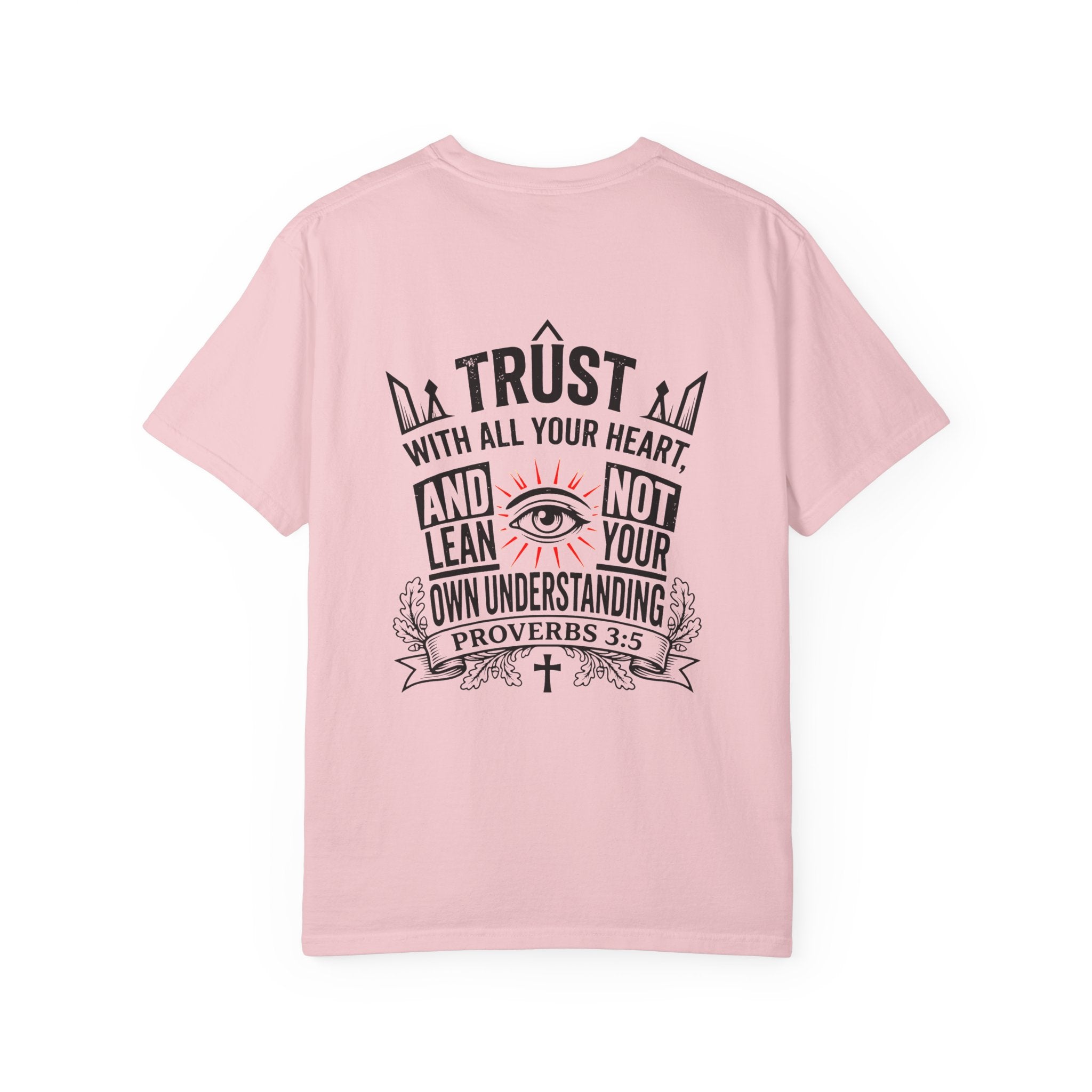 Proverbs 3:5 Cross T-Shirt — "Trust in the Lord" Christian Tee