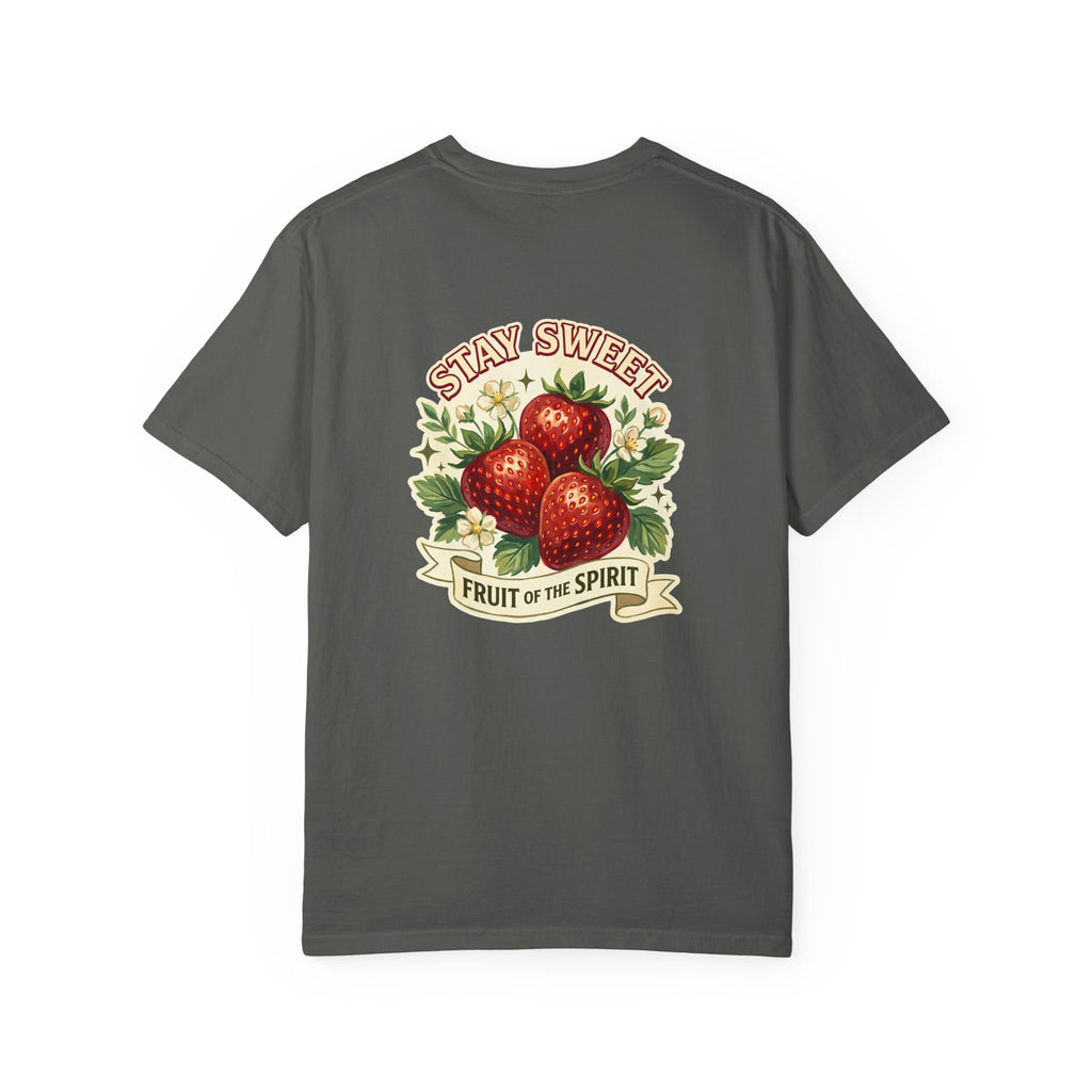 Fruit of the Spirit T‑Shirt — "Stay Sweet" Cross Graphic Tee