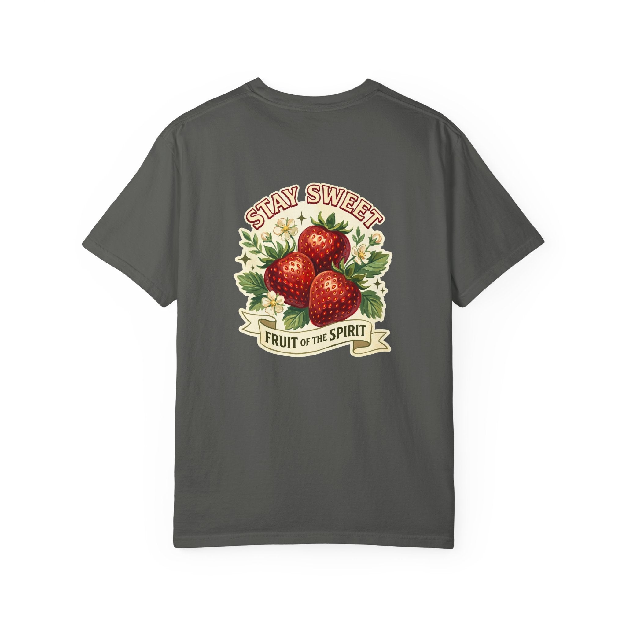 Fruit of the Spirit T‑Shirt — "Stay Sweet" Cross Graphic Tee