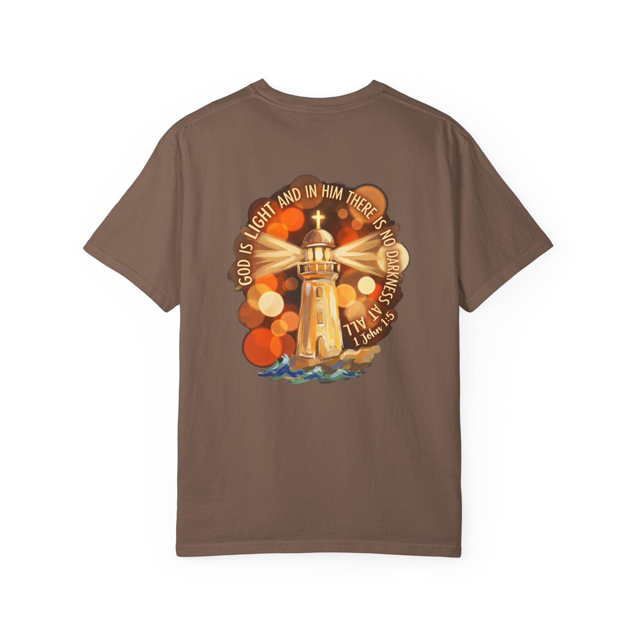 God is light T-shirt | Christian Cross Tee ALT COLOR