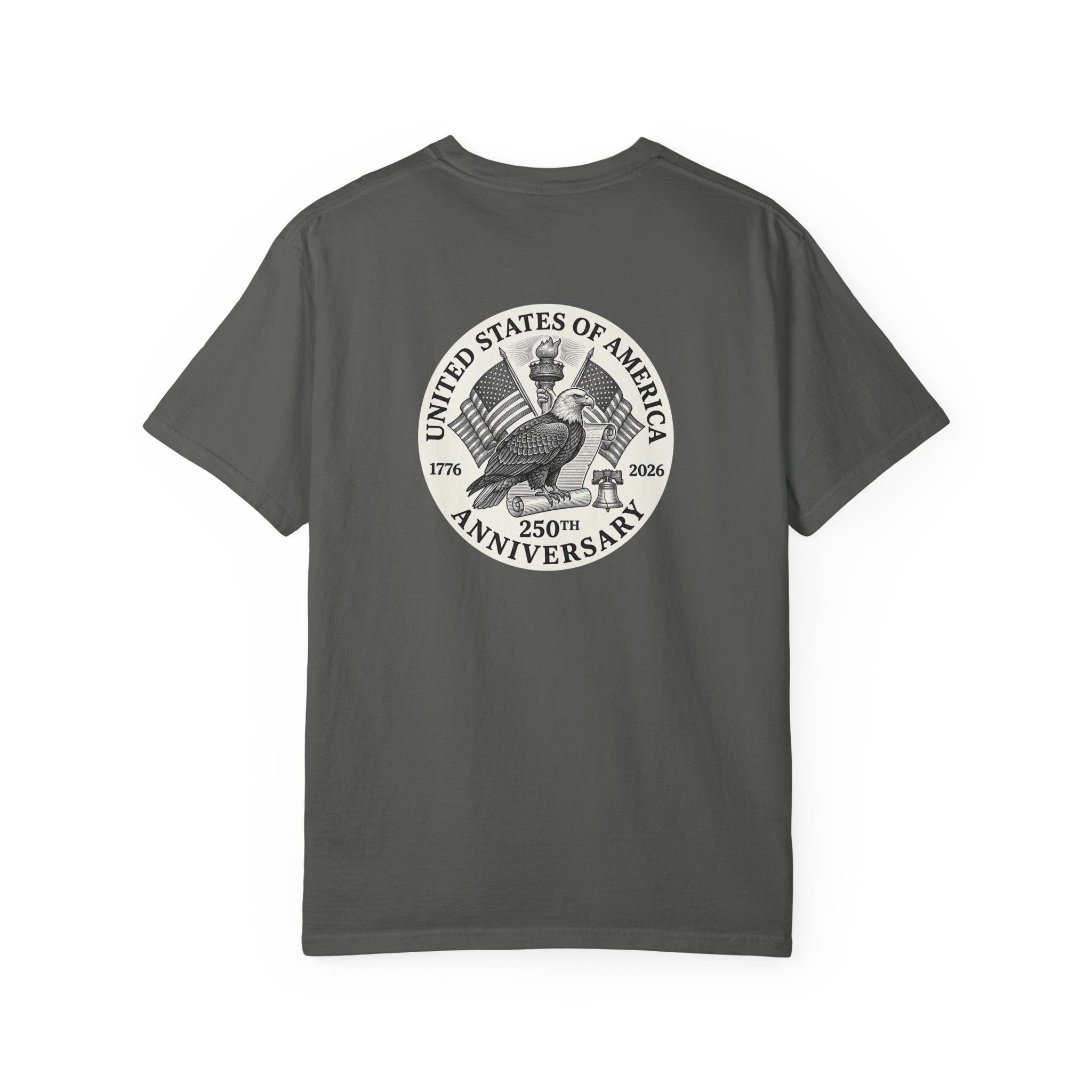 America 250th Anniversary T‑Shirt — Vintage Eagle Seal Tee