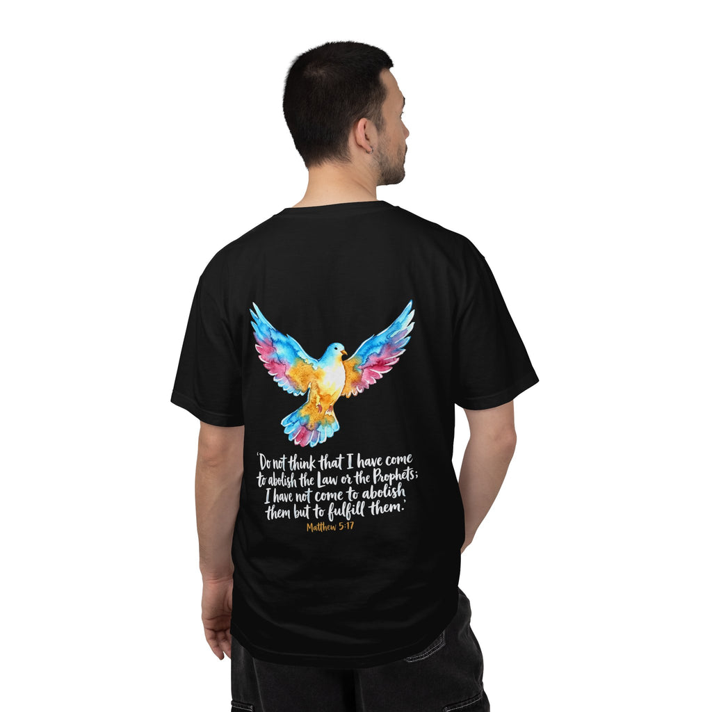 Christian Dove T-Shirt — Matthew 5:17 Bible Verse Tee