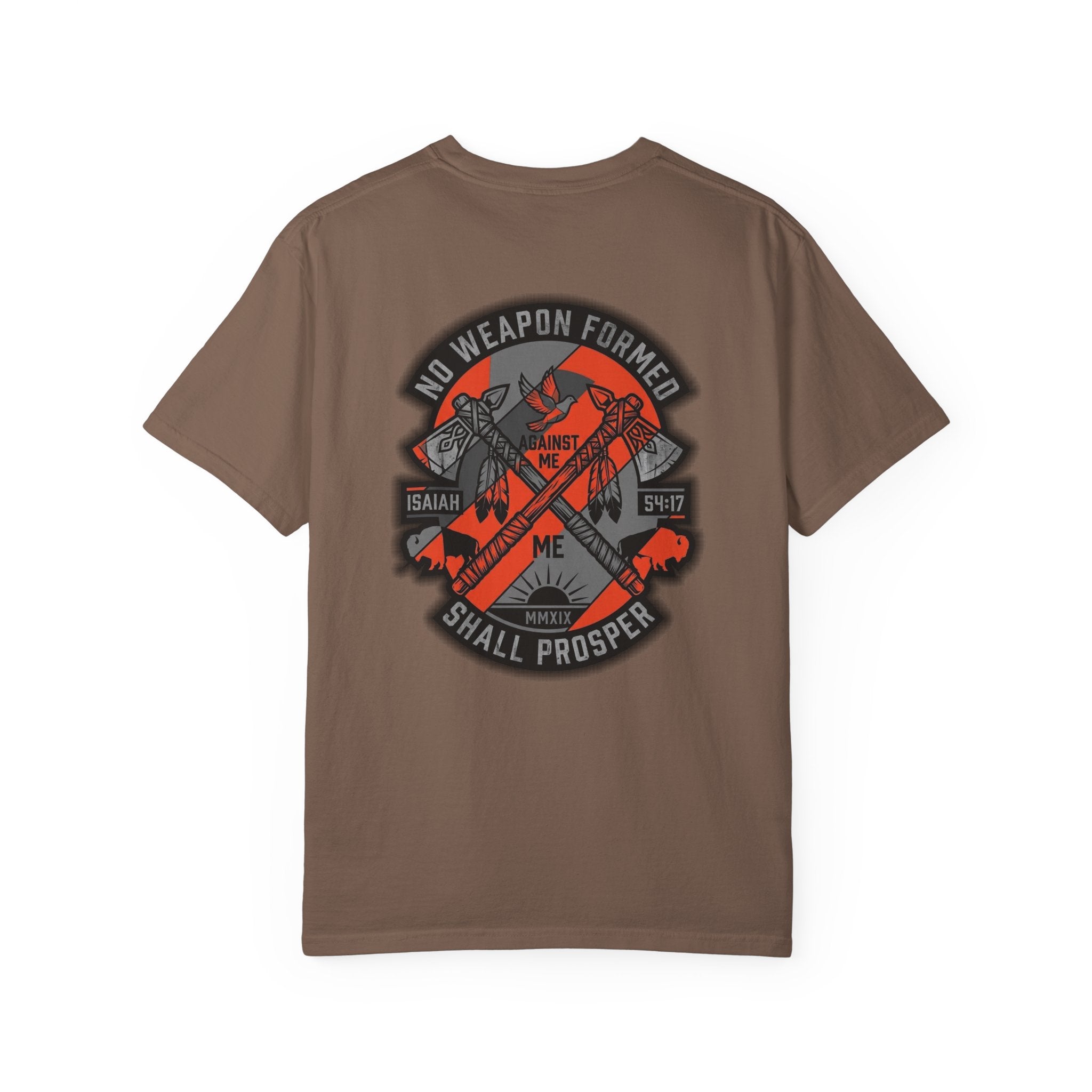 No Weapon T-shirt | Christian Cross Tee