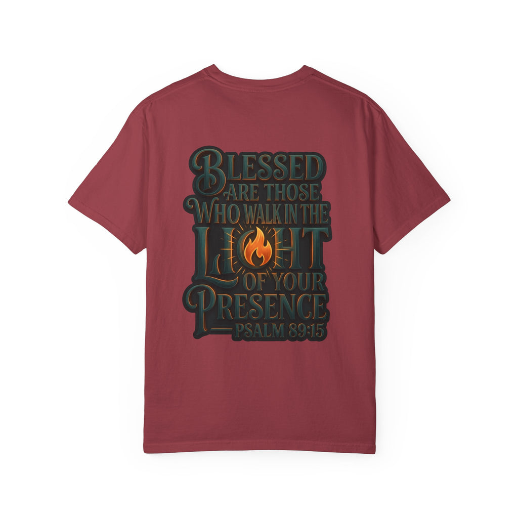 Walk in the light T-shirt | Christian Cross Tee