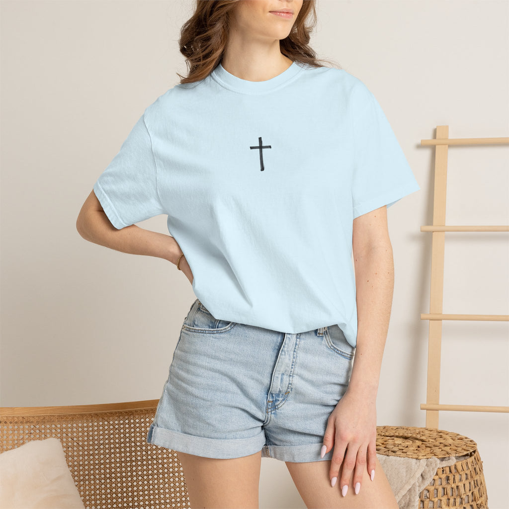 Sharpens T-shirt | Christian Cross Tee ALT LIGHT