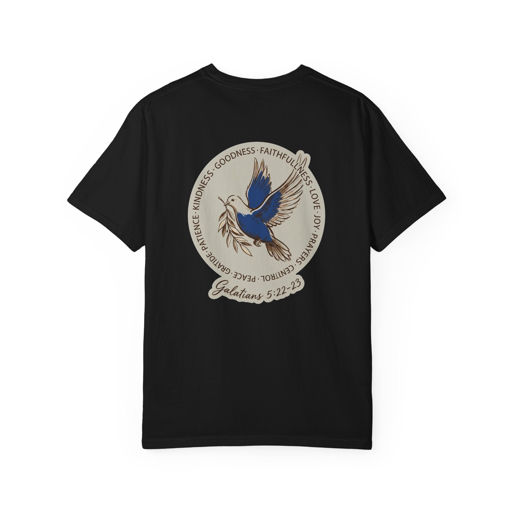 Christian Dove T-Shirt — Galatians 5:22-23 Fruit of the Spirit Tee