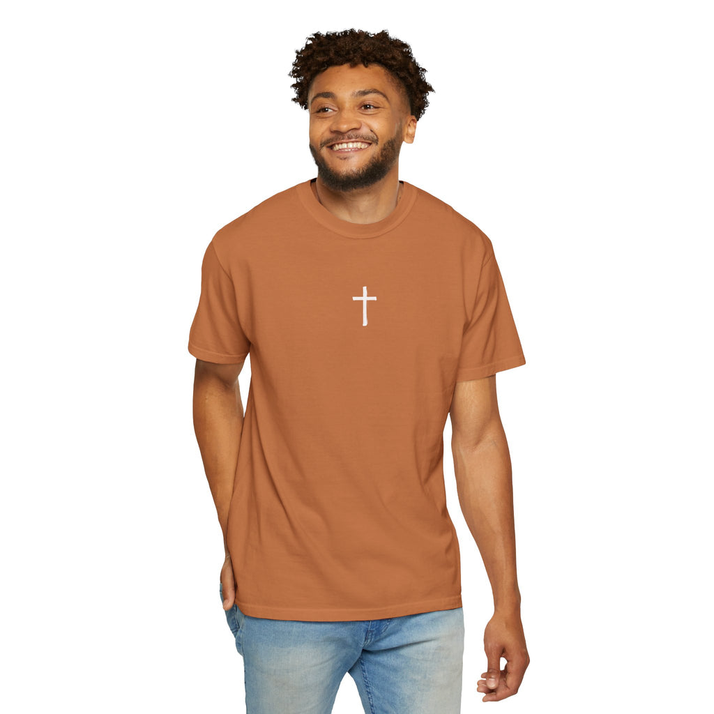 Christian Cross T-Shirt — Exodus 14:14 'The LORD Will Fight for You' Graphic Tee