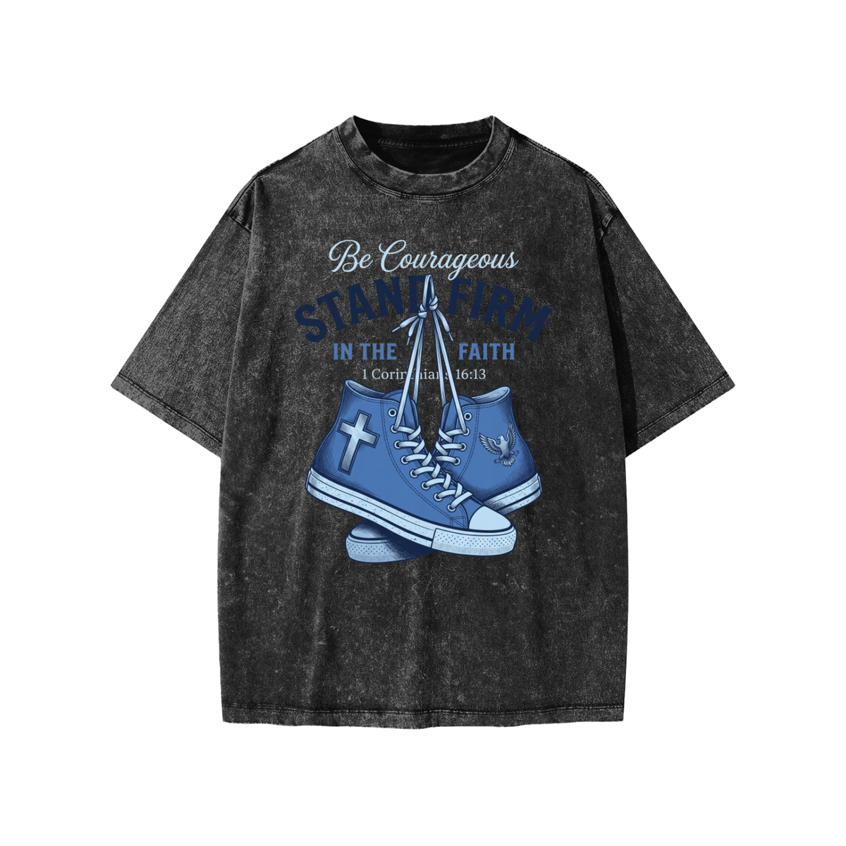 Stand firm Snow Washed Kids' T-Shirt