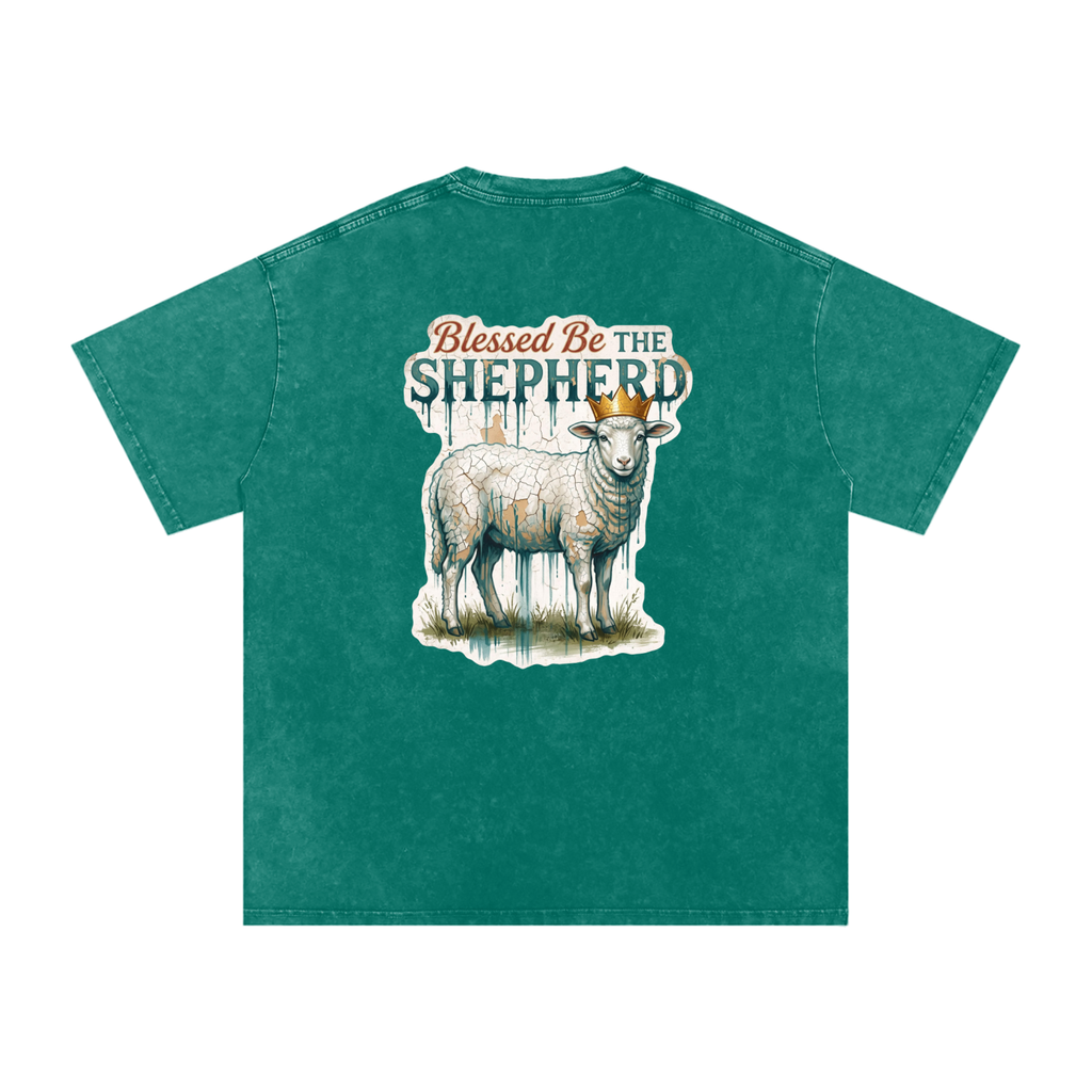 Shepherd Snow Washed Oversized Cotton T-Shirt