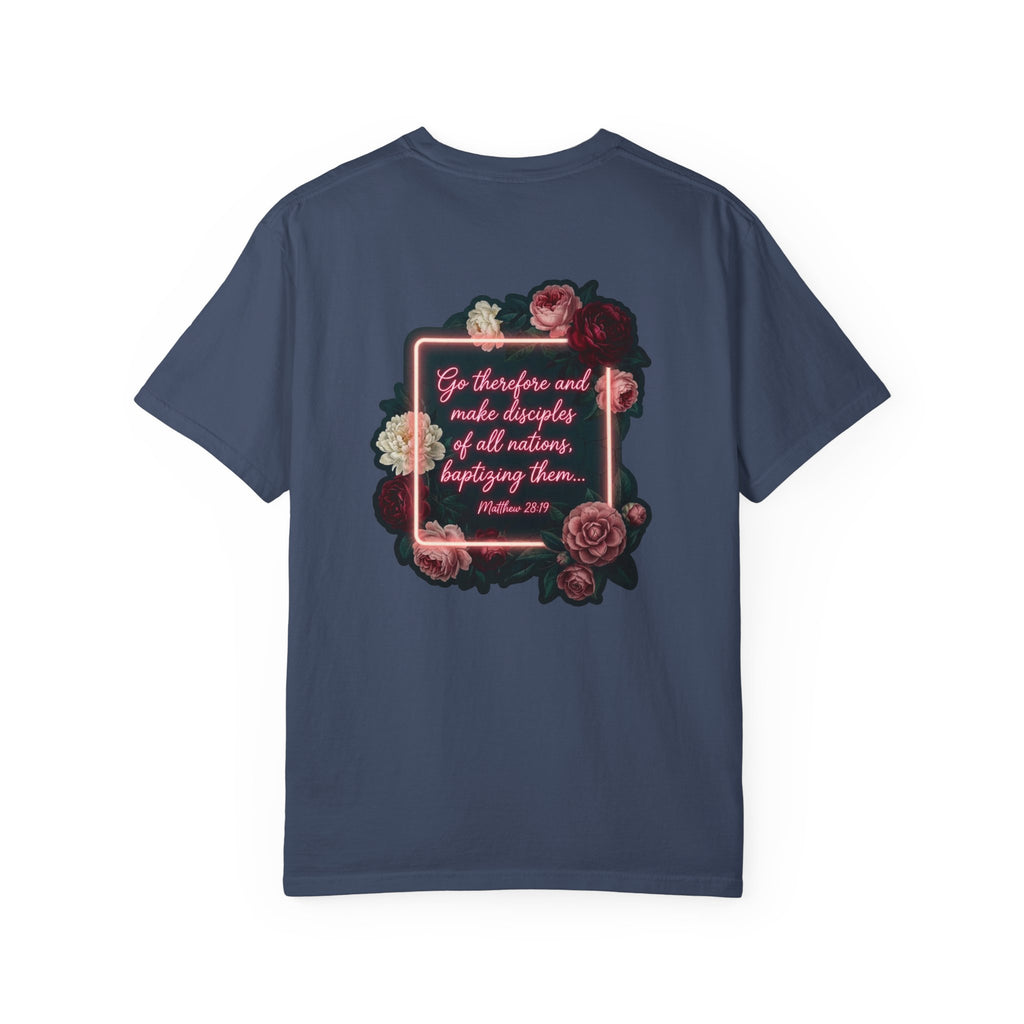 Go to all nations T-shirt | Christian Cross Tee