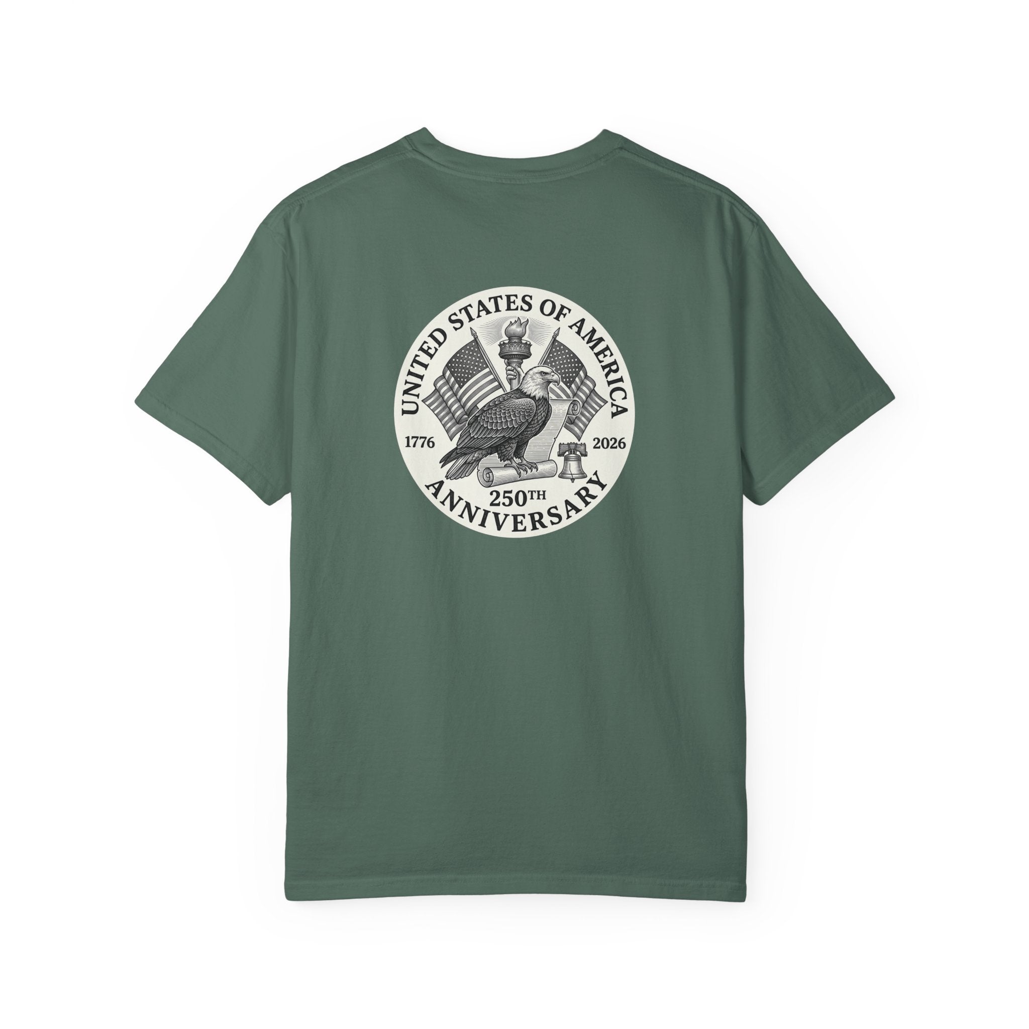 America 250th Anniversary T‑Shirt — Vintage Eagle Seal Tee