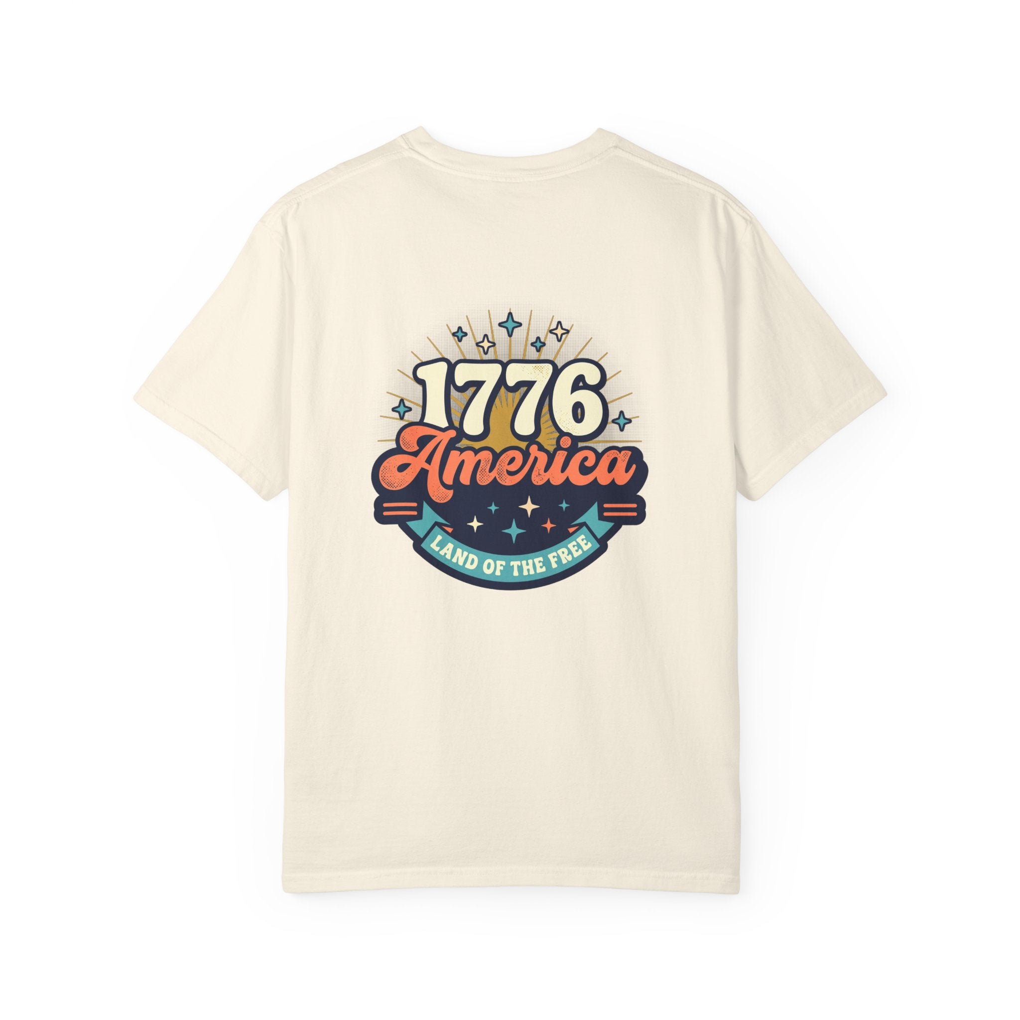 America 1776 Graphic T-Shirt — Patriotic ‘Land of the Free’ Tee