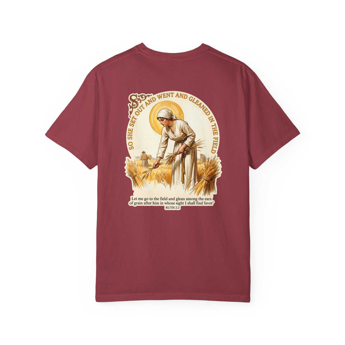 Christian Cross T-Shirt — Vintage Ruth Gleaning Graphic Tee