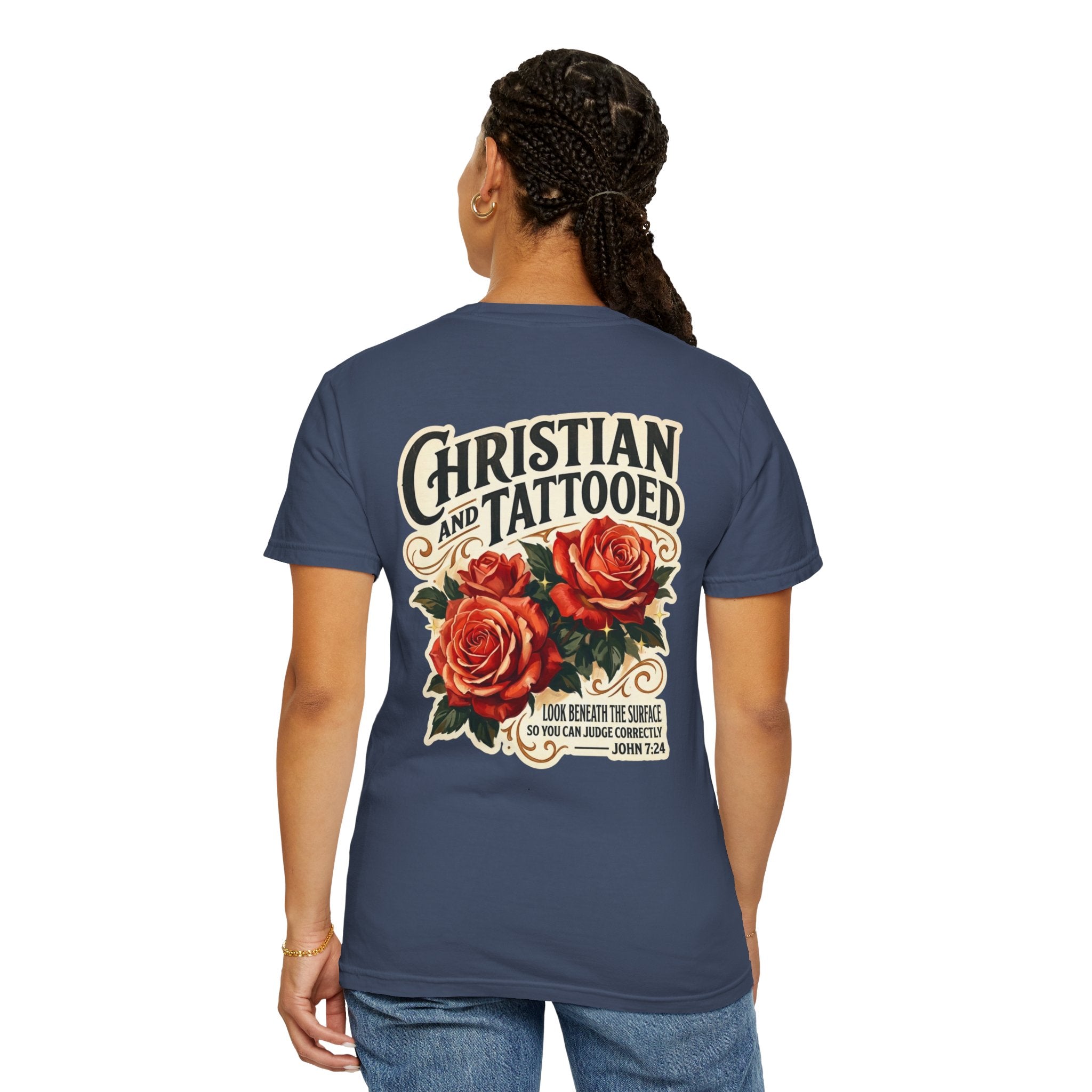Christian and Tattooed Graphic T-Shirt