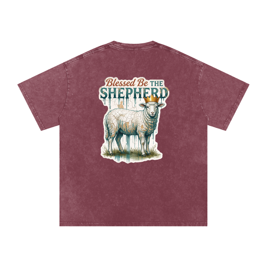Shepherd Snow Washed Oversized Cotton T-Shirt