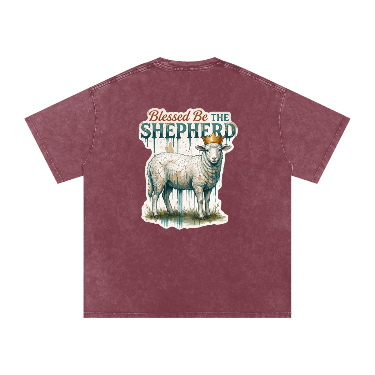 Shepherd Snow Washed Oversized Cotton T-Shirt