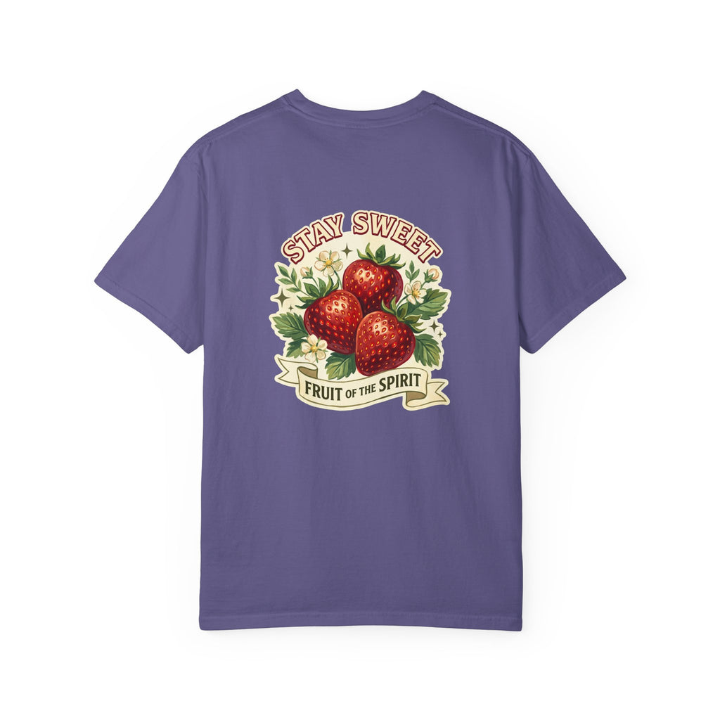 Fruit of the Spirit T‑Shirt — "Stay Sweet" Cross Graphic Tee