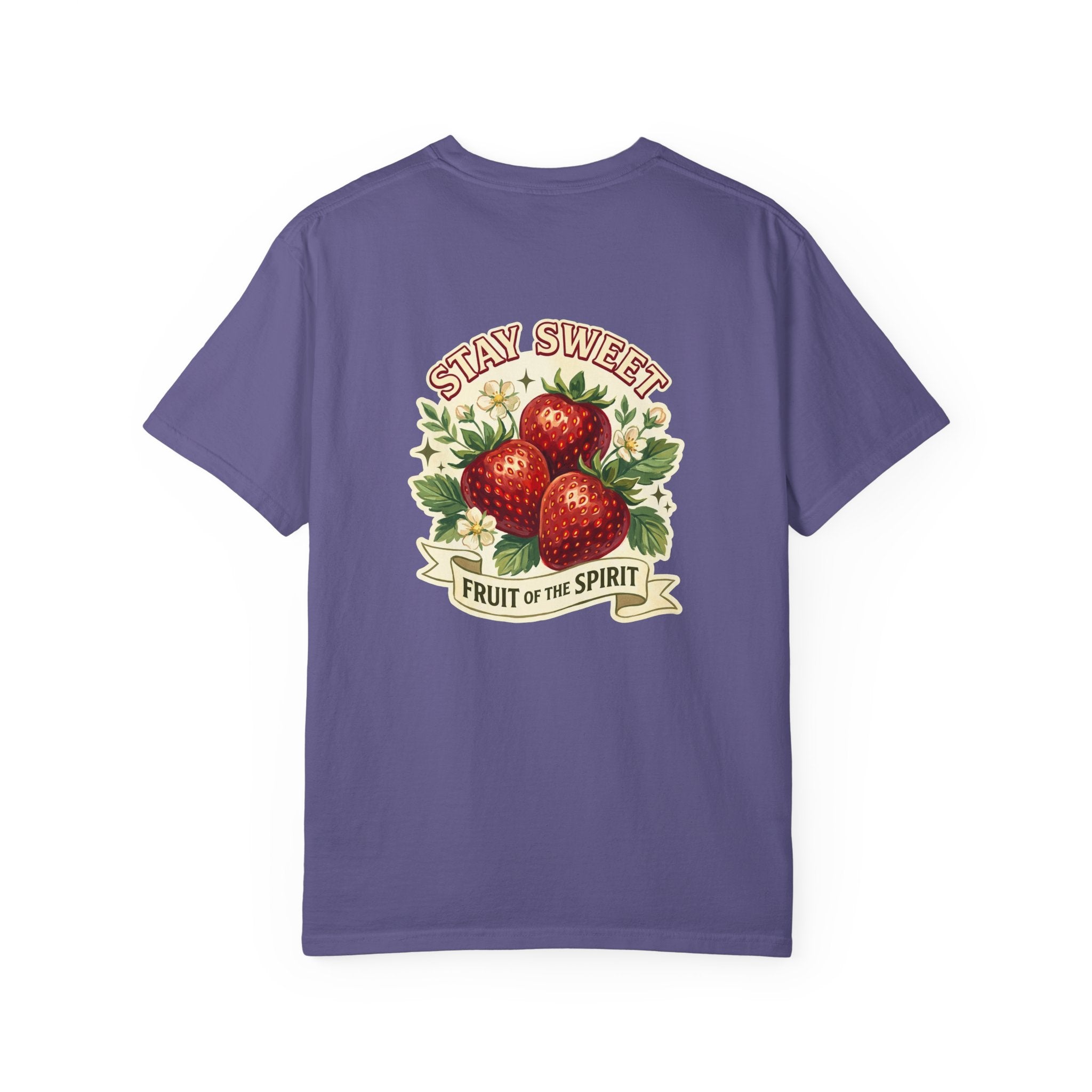 Fruit of the Spirit T‑Shirt — "Stay Sweet" Cross Graphic Tee
