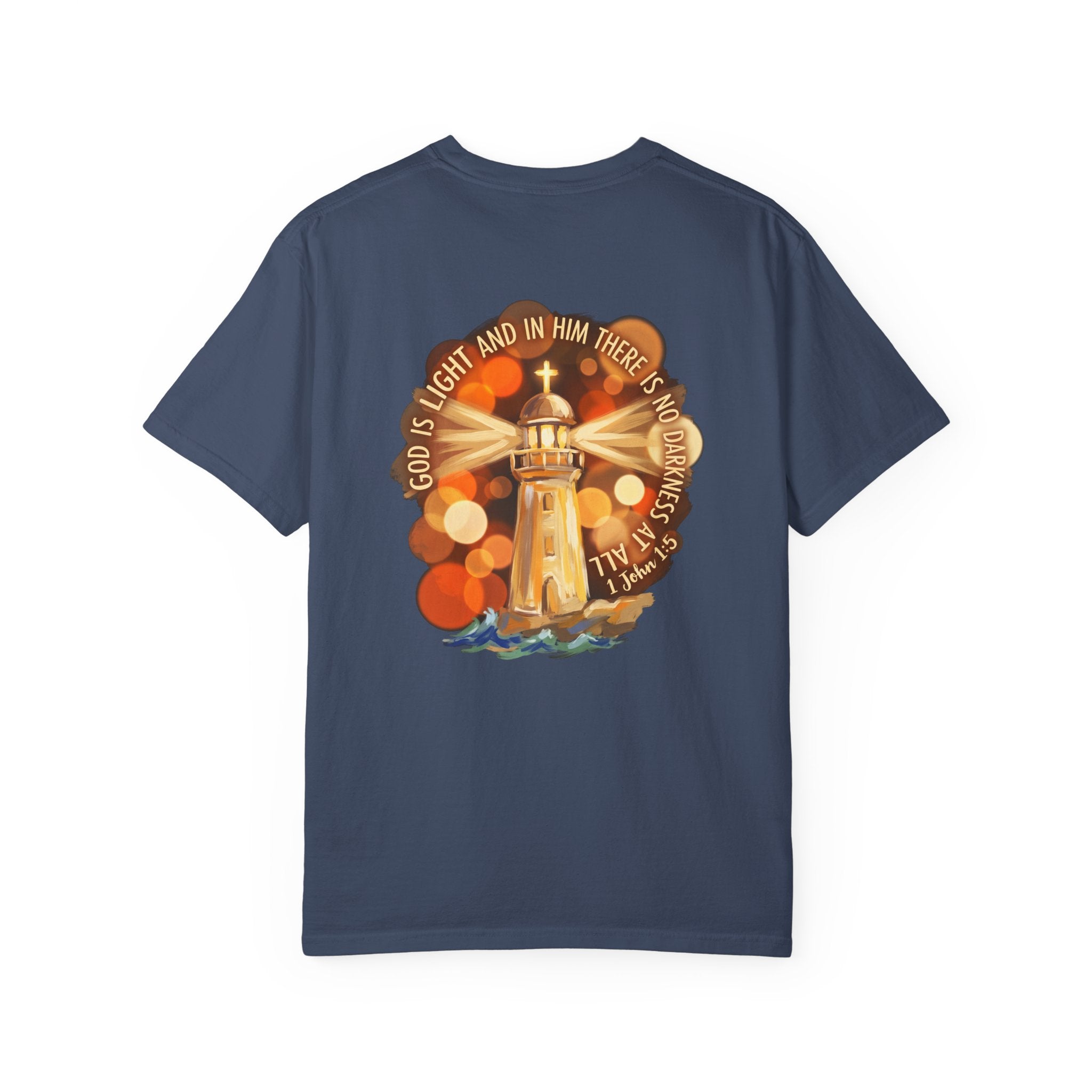 God is light T-shirt | Christian Cross Tee ALT COLOR