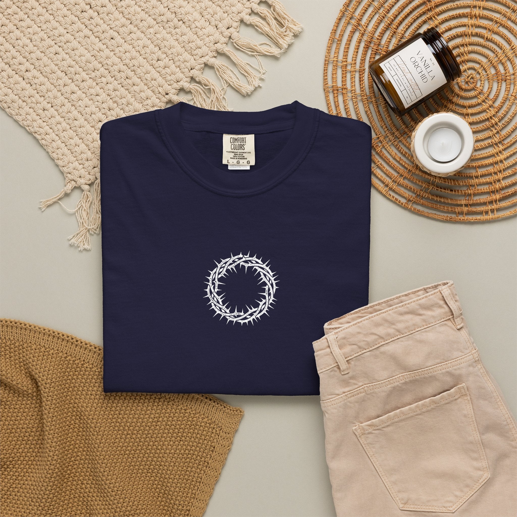 Crown T-shirt | Christian Cross Tee