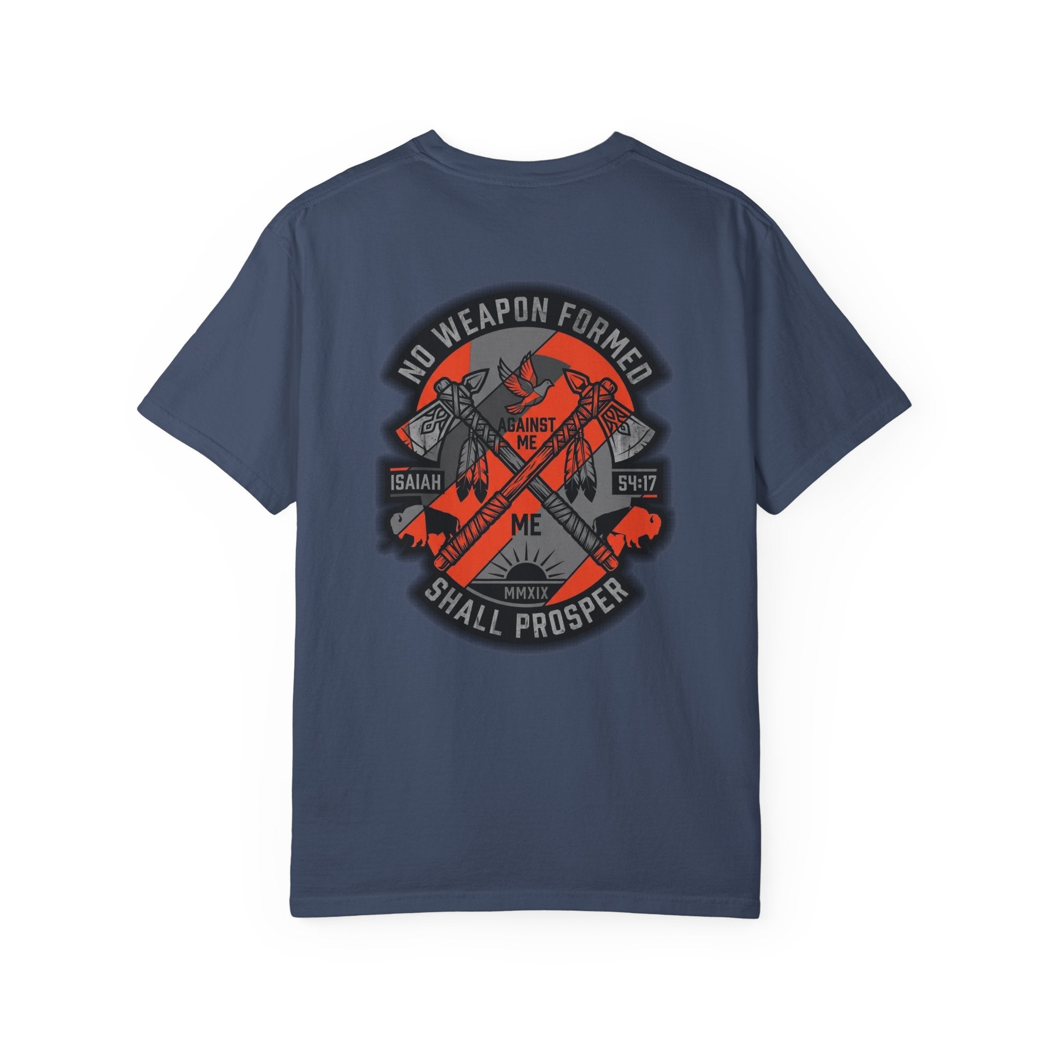 No Weapon T-shirt | Christian Cross Tee