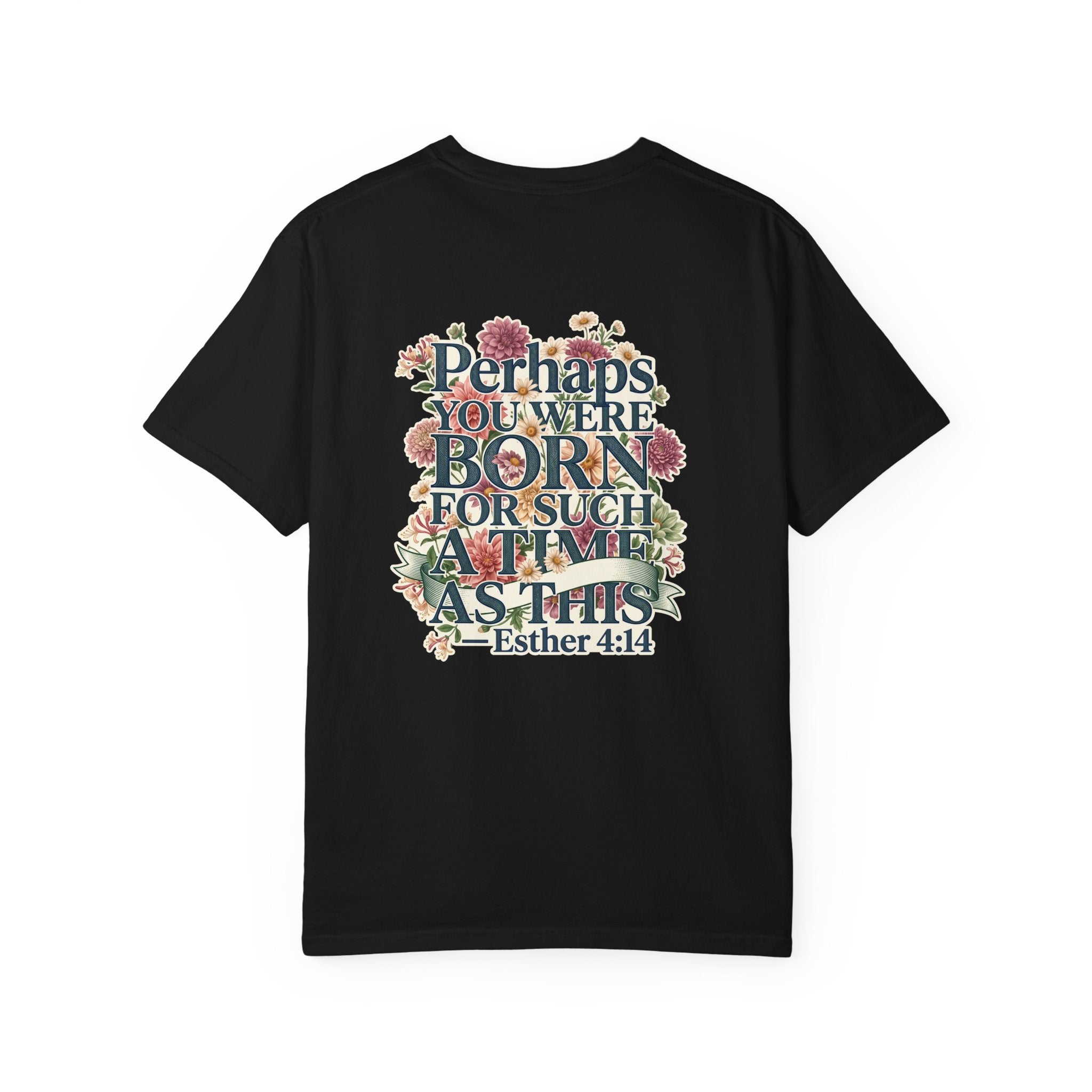 Born for this time Christian Cross T-Shirt — "I Surrender All" Vintage Faith Graphic Tee