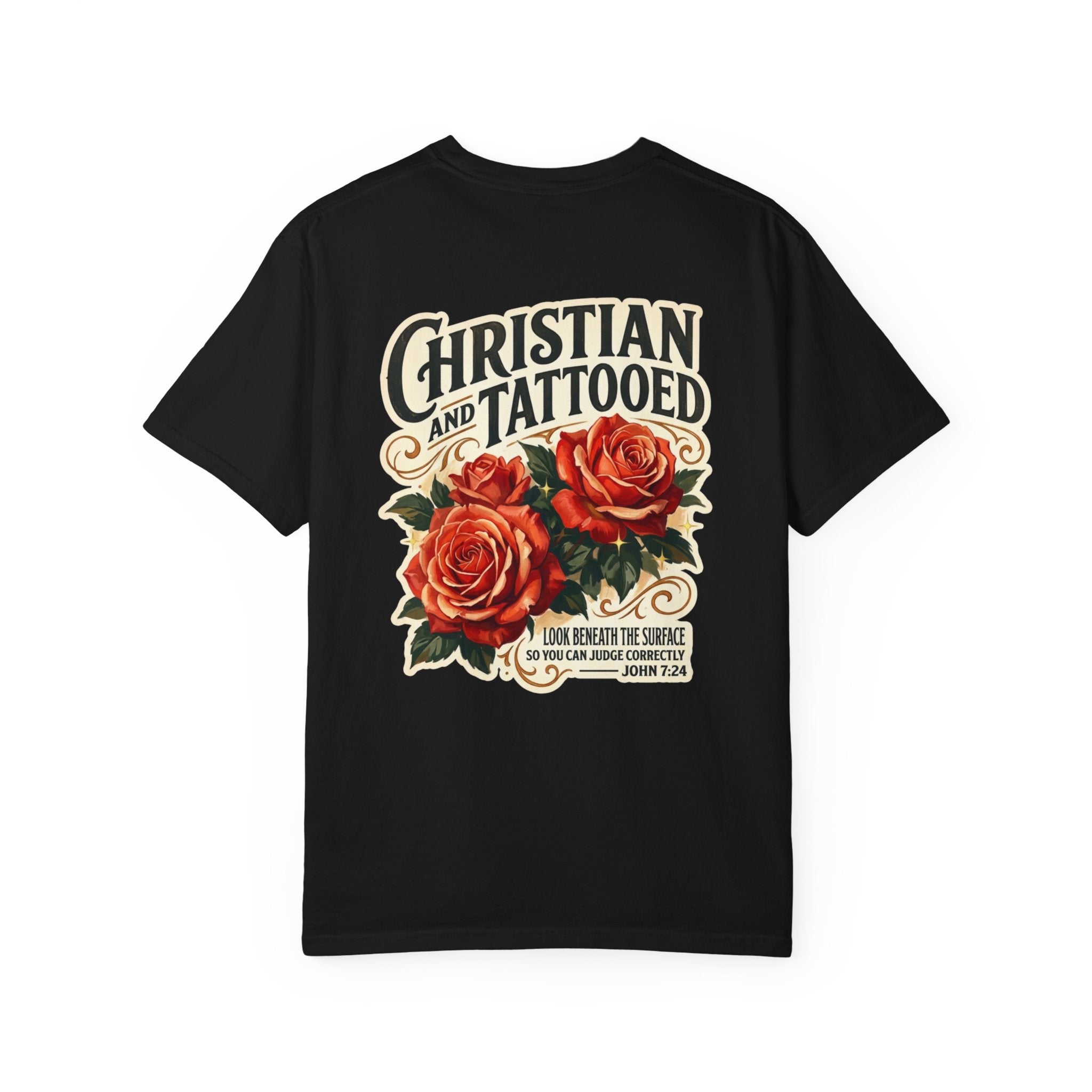 Christian and Tattooed Graphic T-Shirt