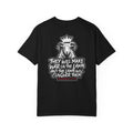 Christian Lamb Graphic T-Shirt — "They Will Make War on the Lamb" Back Design
