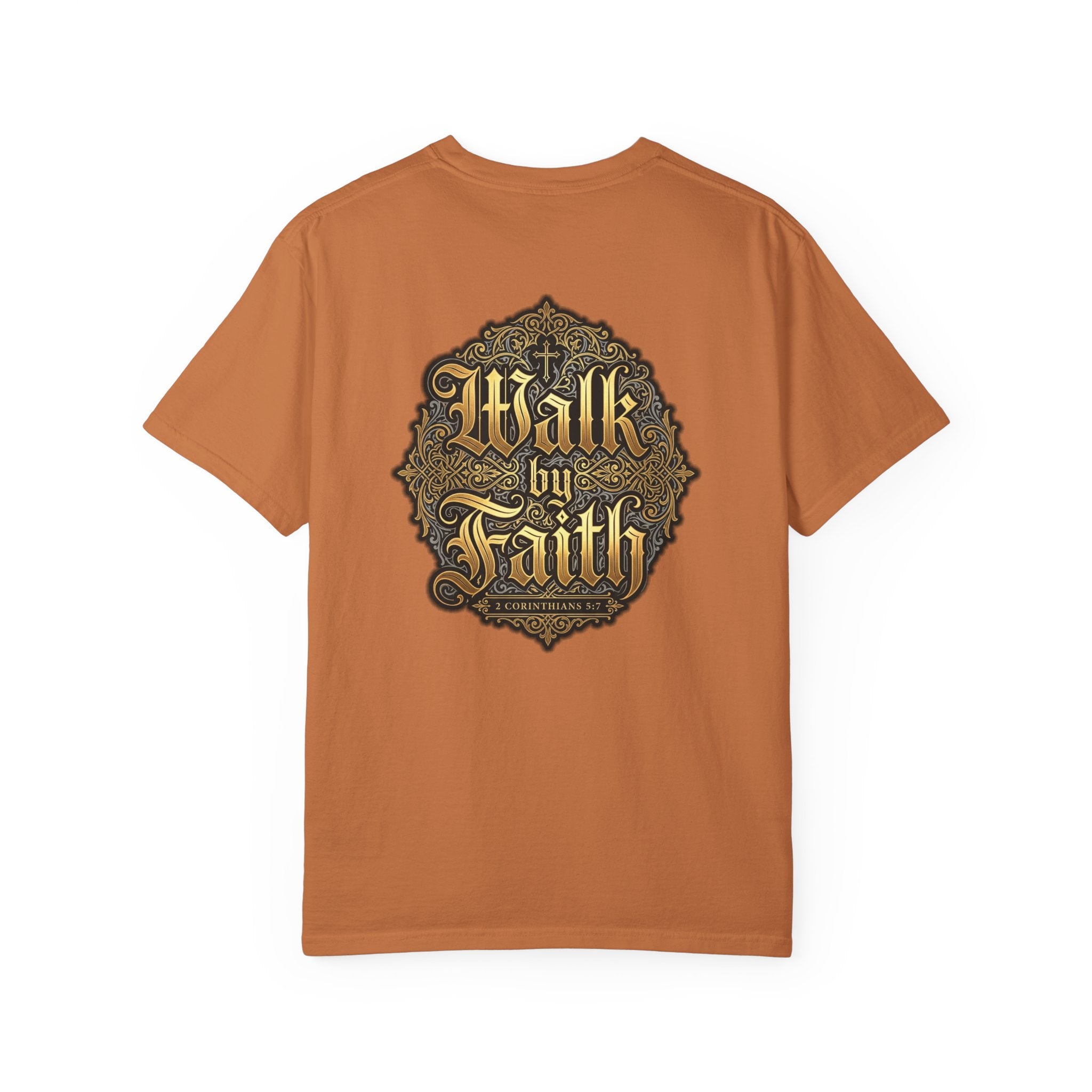 Walk by Faith T-shirt | Christian Cross Tee ALT COLOR