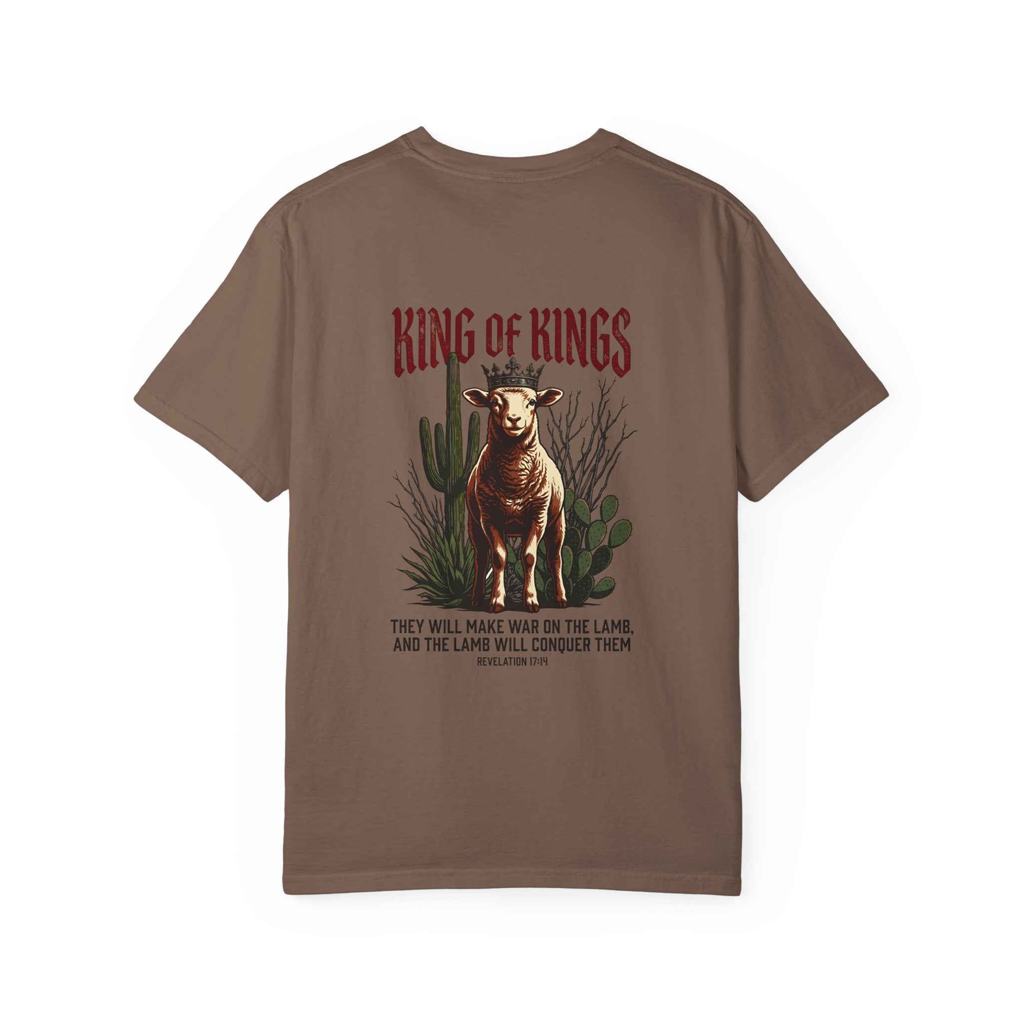 Cactus War on the lamb T-shirt | Christian Cross Tee ALT COLORS