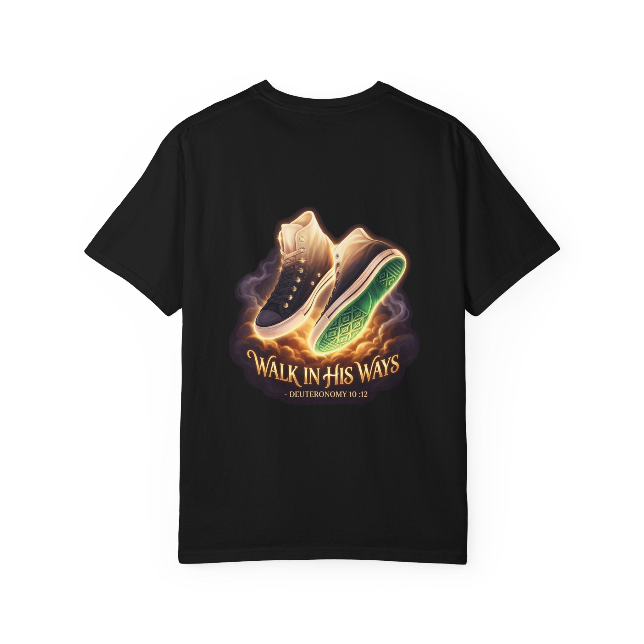 Christian Cross T-Shirt — 'Walk in His Ways' Graphic Tee