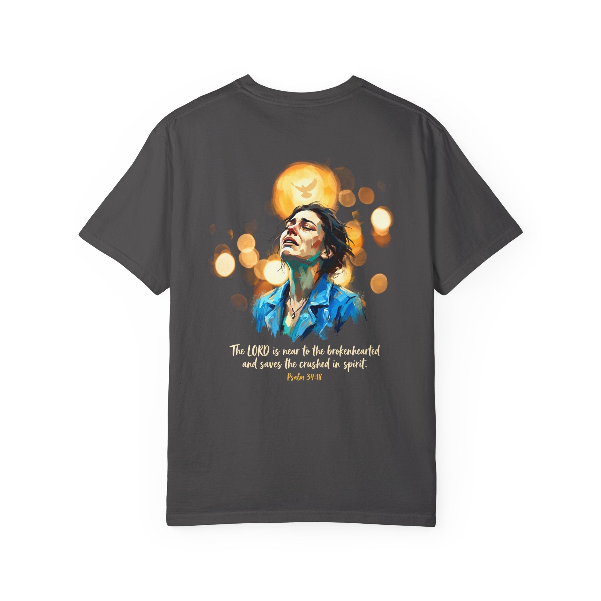 Saves the crushed in spirit T-shirt | Christian Cross Tee