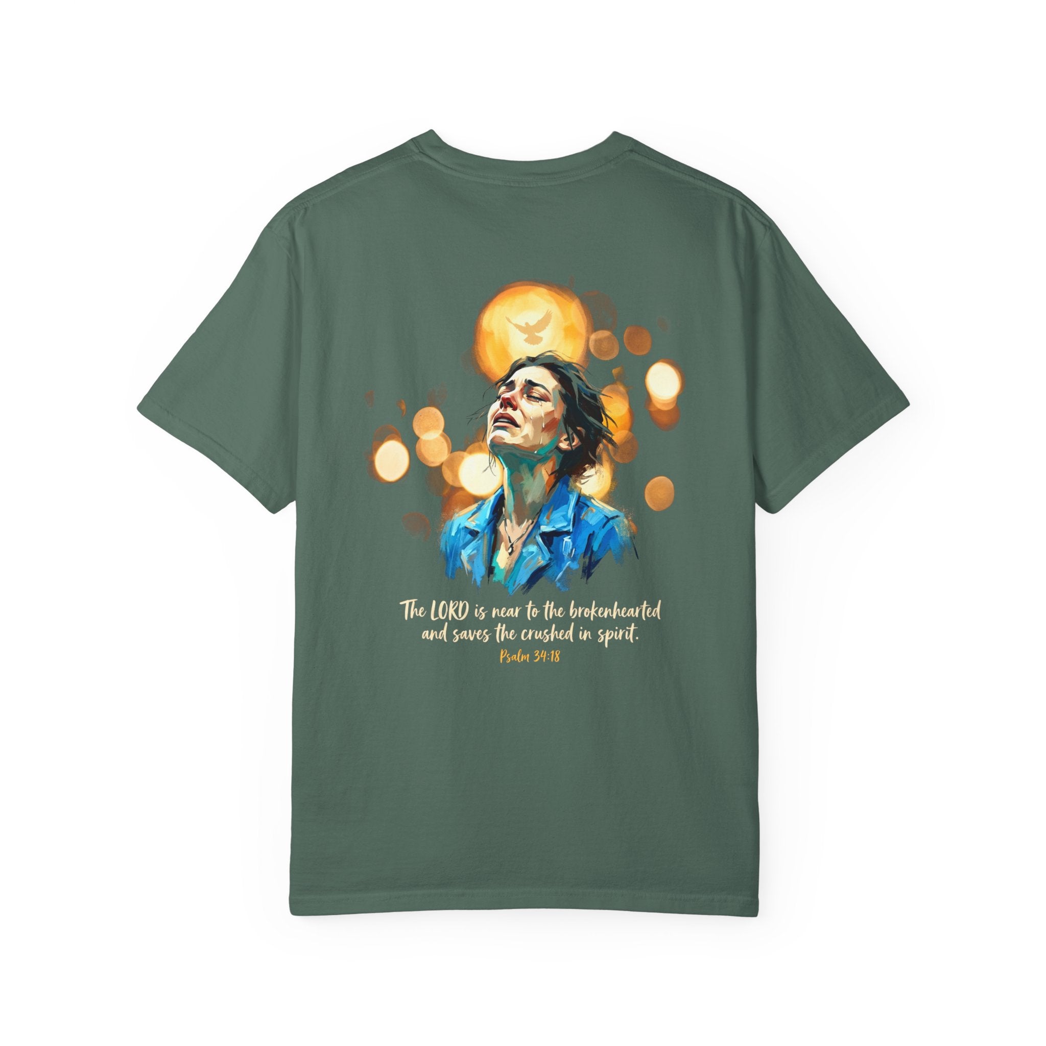 Saves the crushed in spirit T-shirt | Christian Cross Tee