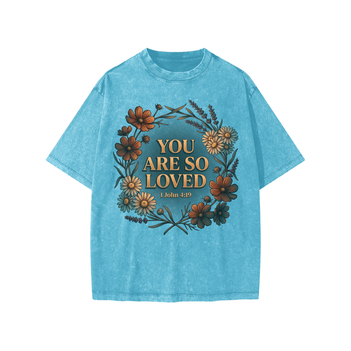 Loved Snow Washed Kids' T-Shirt