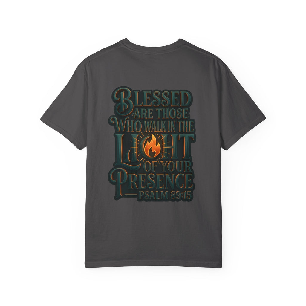 Walk in the light T-shirt | Christian Cross Tee