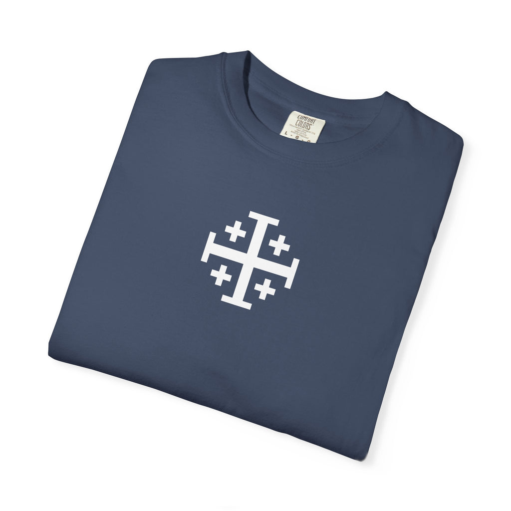 Shabbat Shalom T-Shirt — Jewish Prayer Shawl (Tallit) Graphic Tee