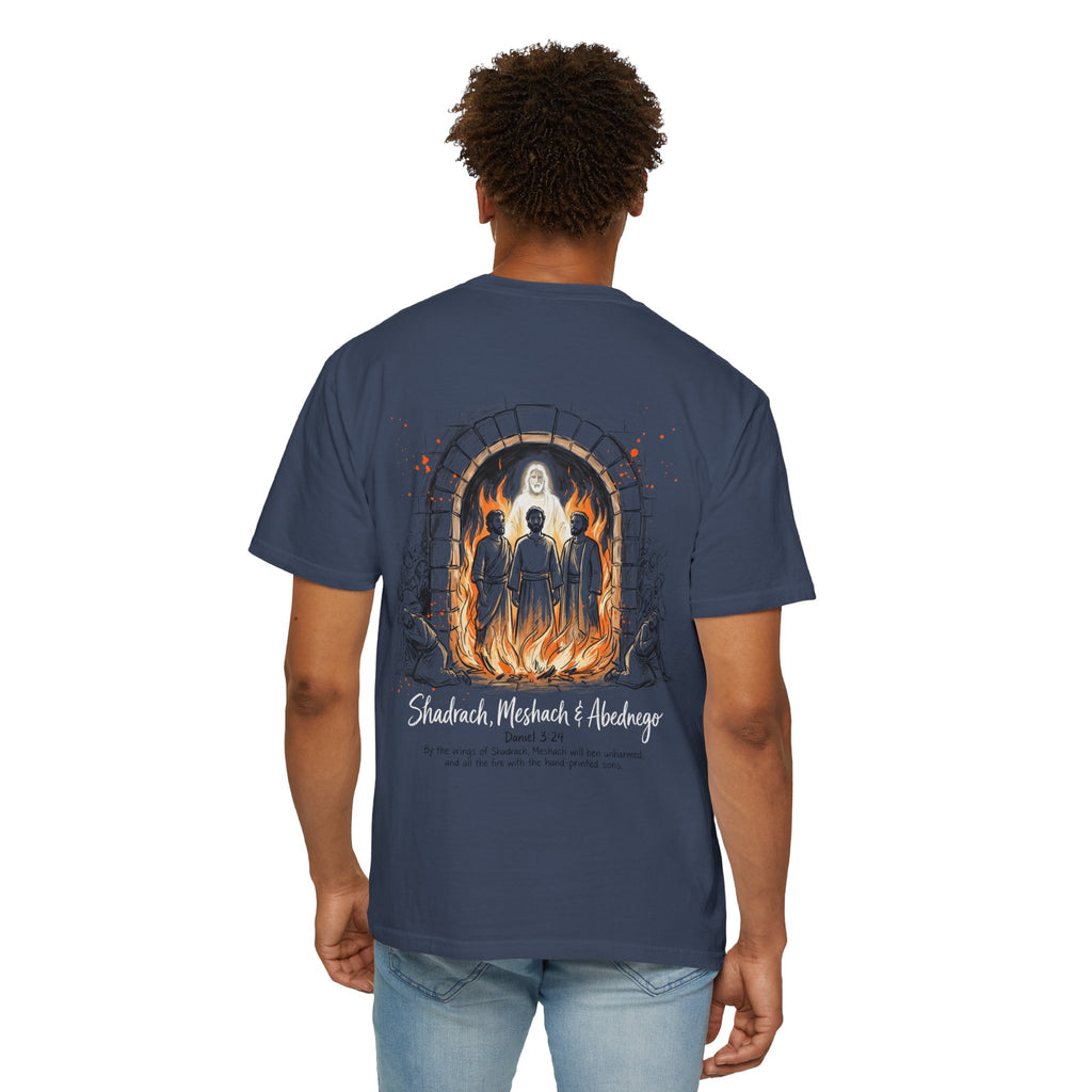 Faith T-Shirt — Shadrach, Meshach & Abednego Fiery Furnace Graphic Tee