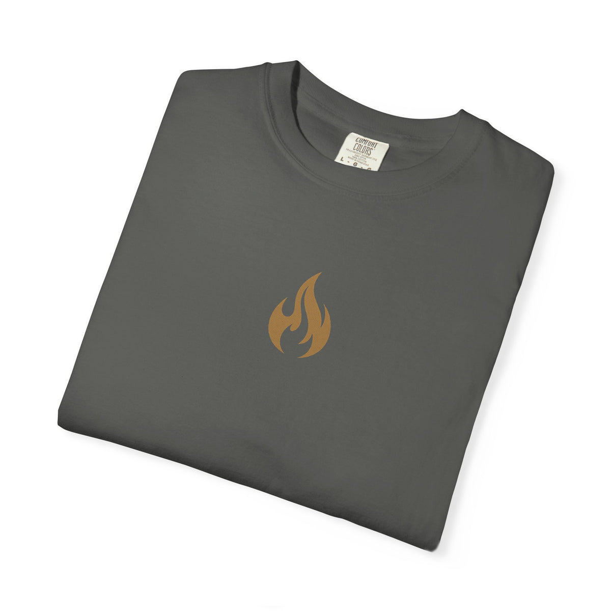 Faith Flame T-Shirt — “Blessed Are Those Who Walk in the Light of Your Presence” Psalm 89:15