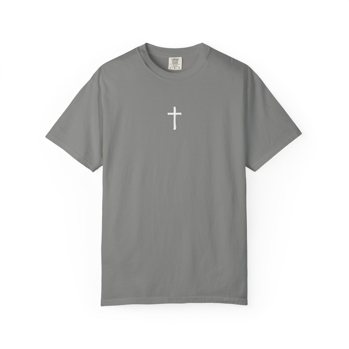 Christian Eagle Cross T‑Shirt — "Beneath the Shadow of Thy Wings" (Isaiah 40:3)