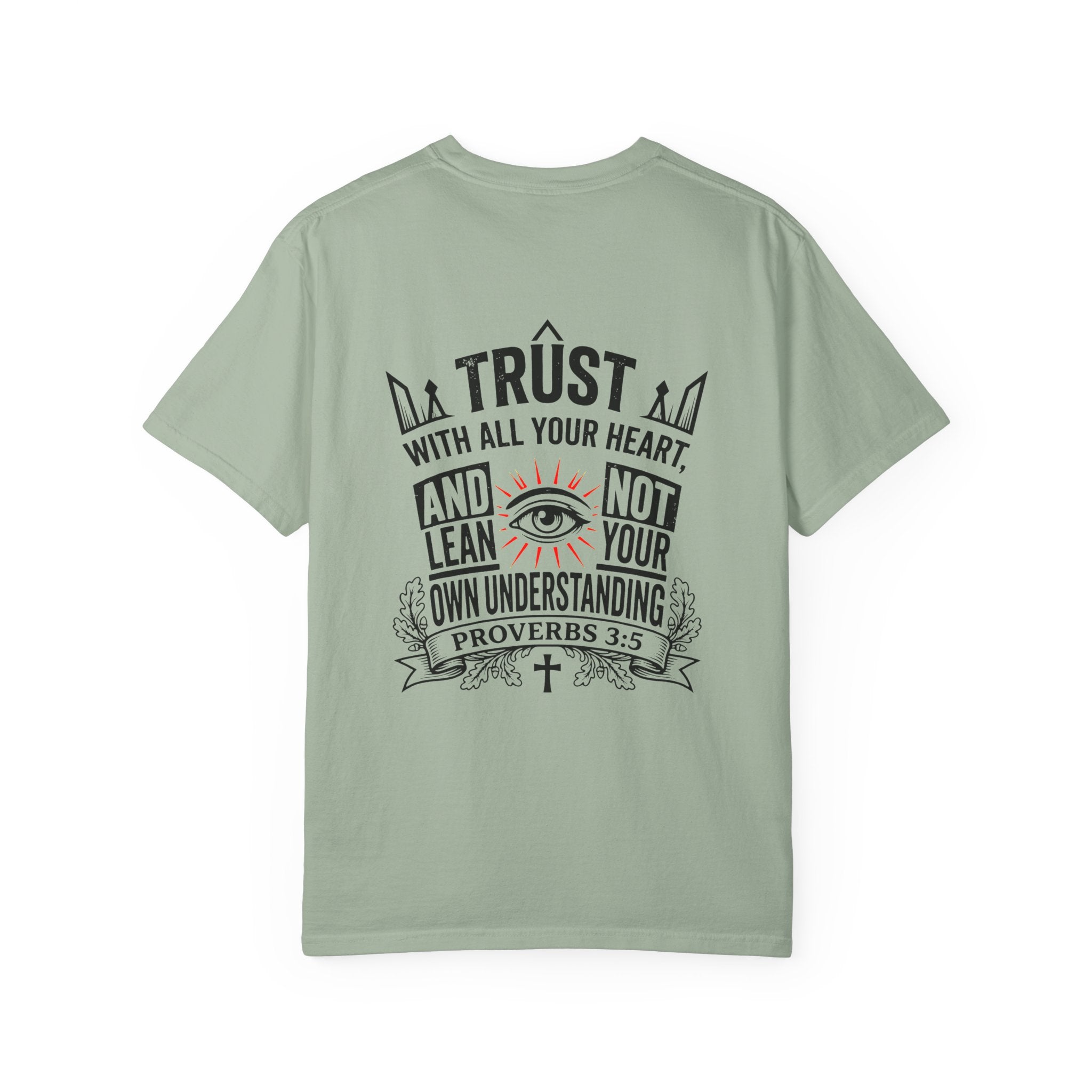 Proverbs 3:5 Cross T-Shirt — "Trust in the Lord" Christian Tee