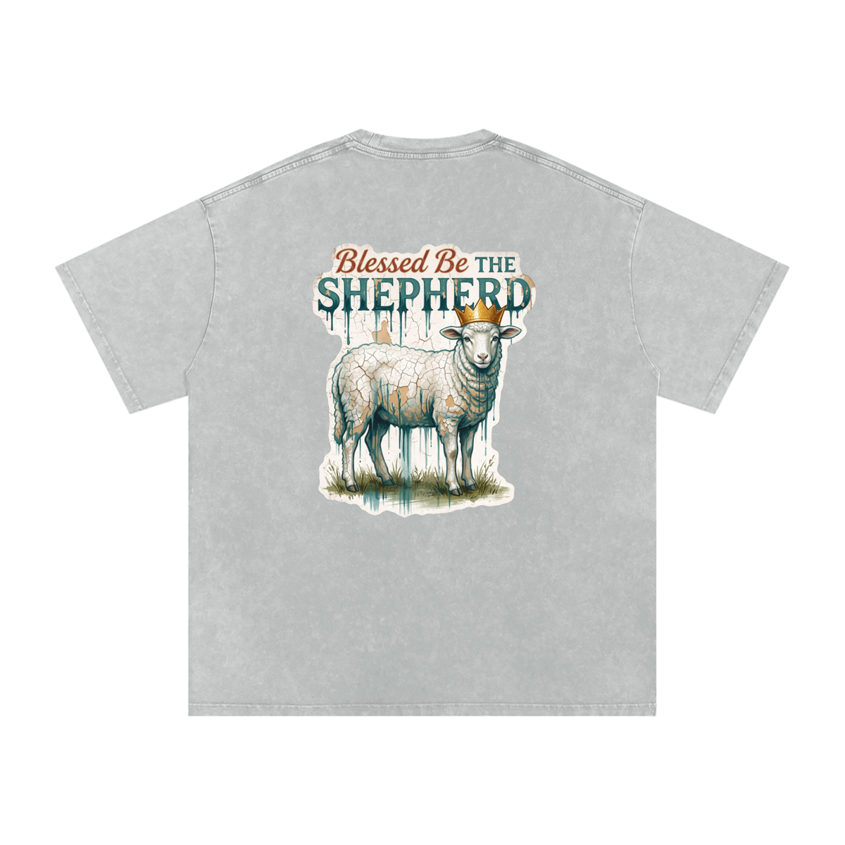 Shepherd Snow Washed Oversized Cotton T-Shirt