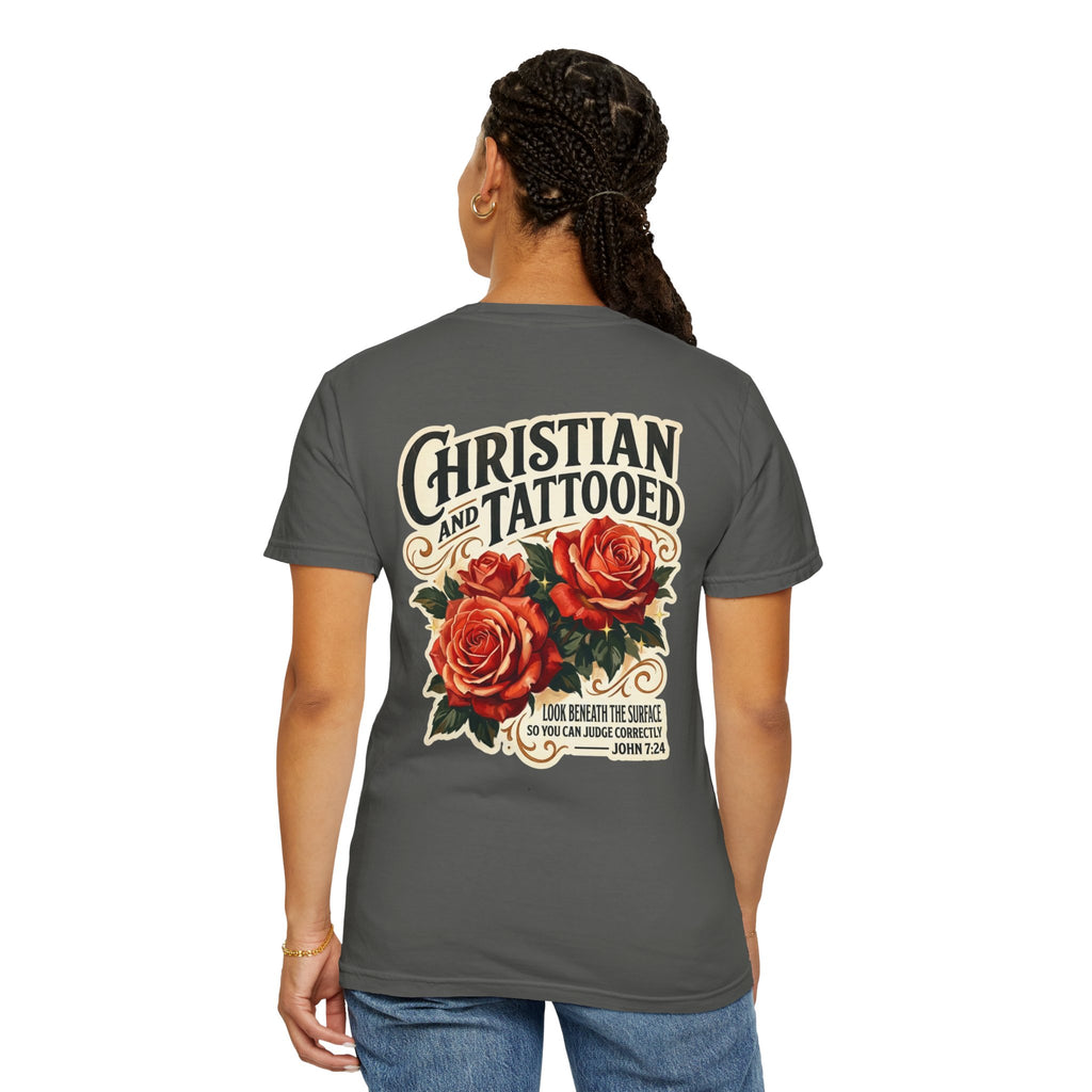 Christian and Tattooed Graphic T-Shirt