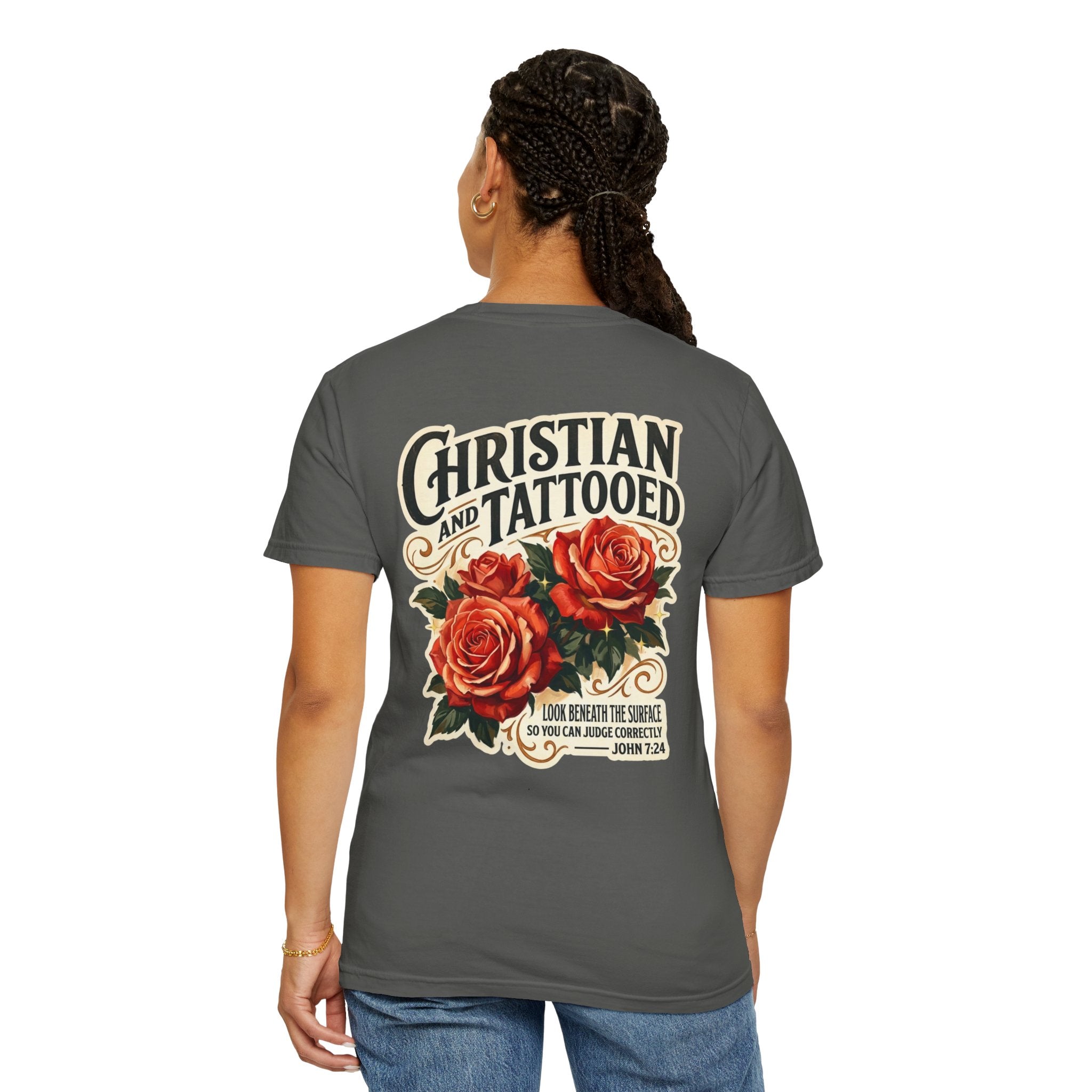 Christian and Tattooed Graphic T-Shirt