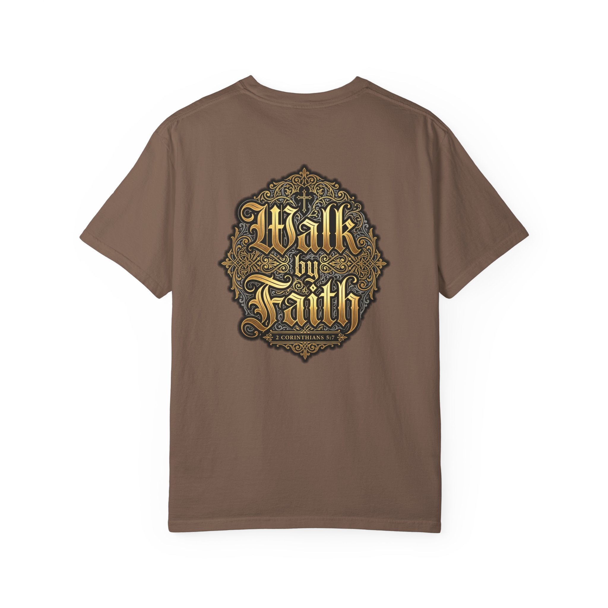 Walk by Faith T-shirt | Christian Cross Tee ALT COLOR
